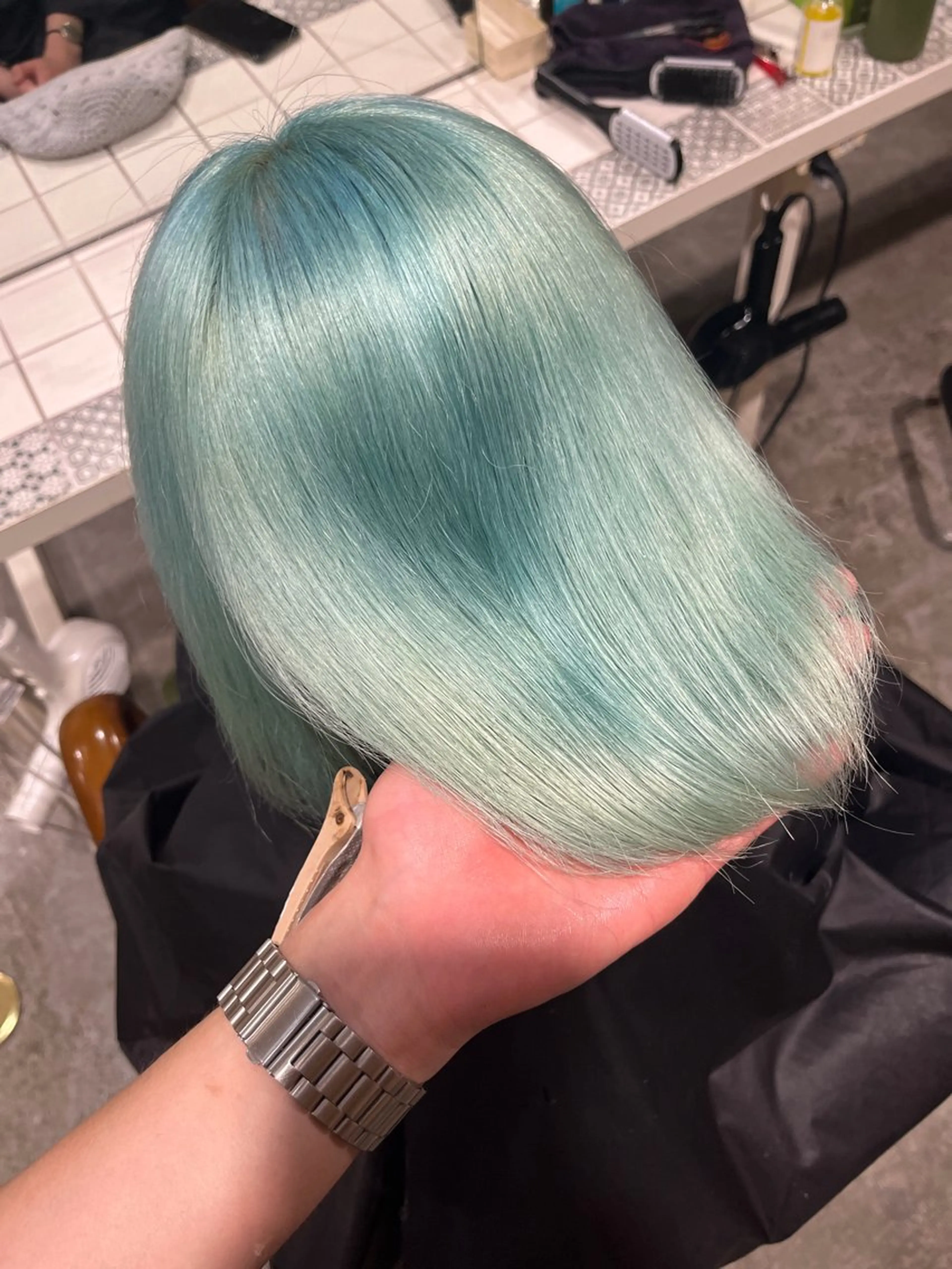 ショート カラー カット ヘアカラー 高島 凜のヘアスタイル