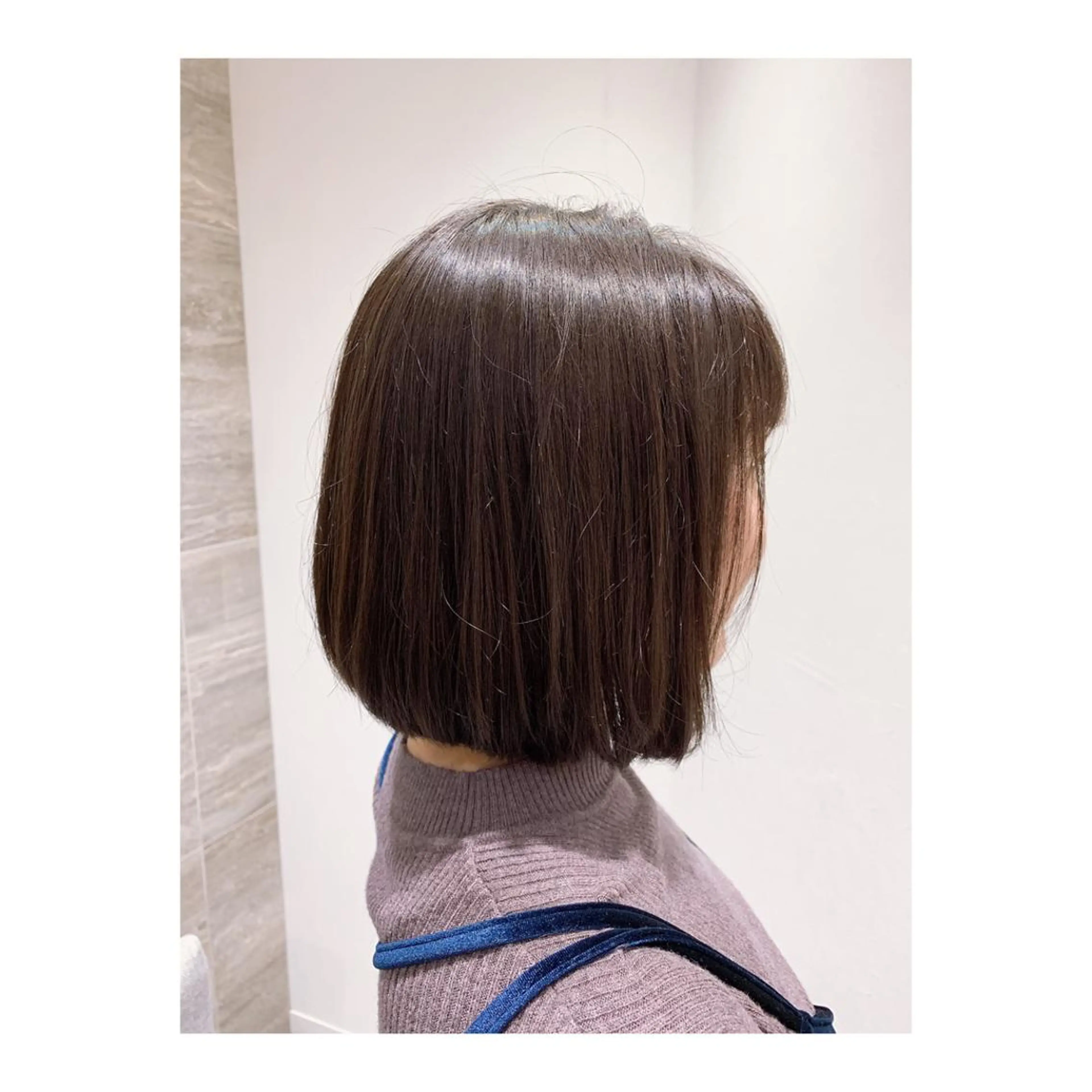 ミディアム 【髪質改善特化】 新宿/縮毛矯正/セラのヘアスタイル