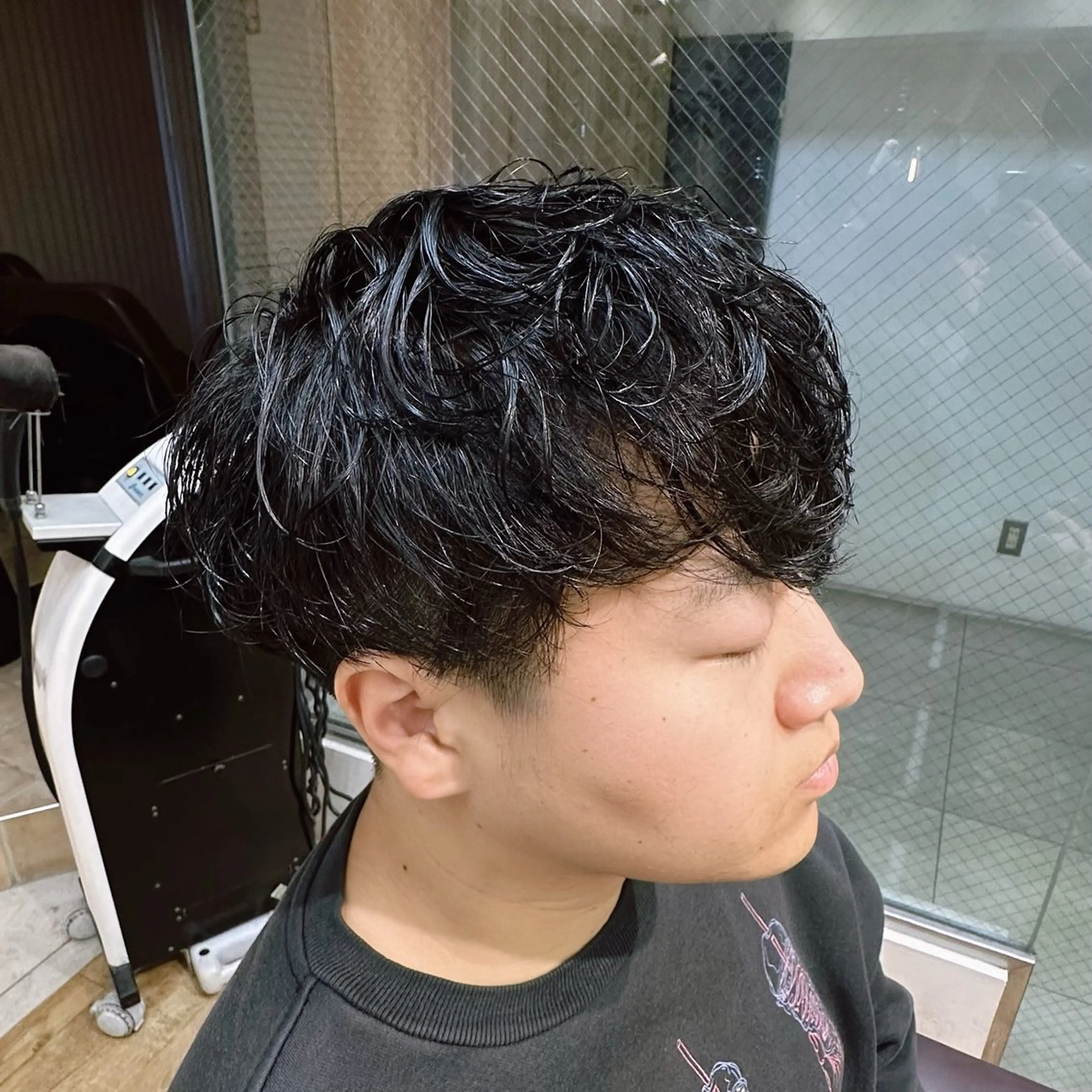 パーマ メンズ 横浜/カット/ パーマ/shuのヘアスタイル