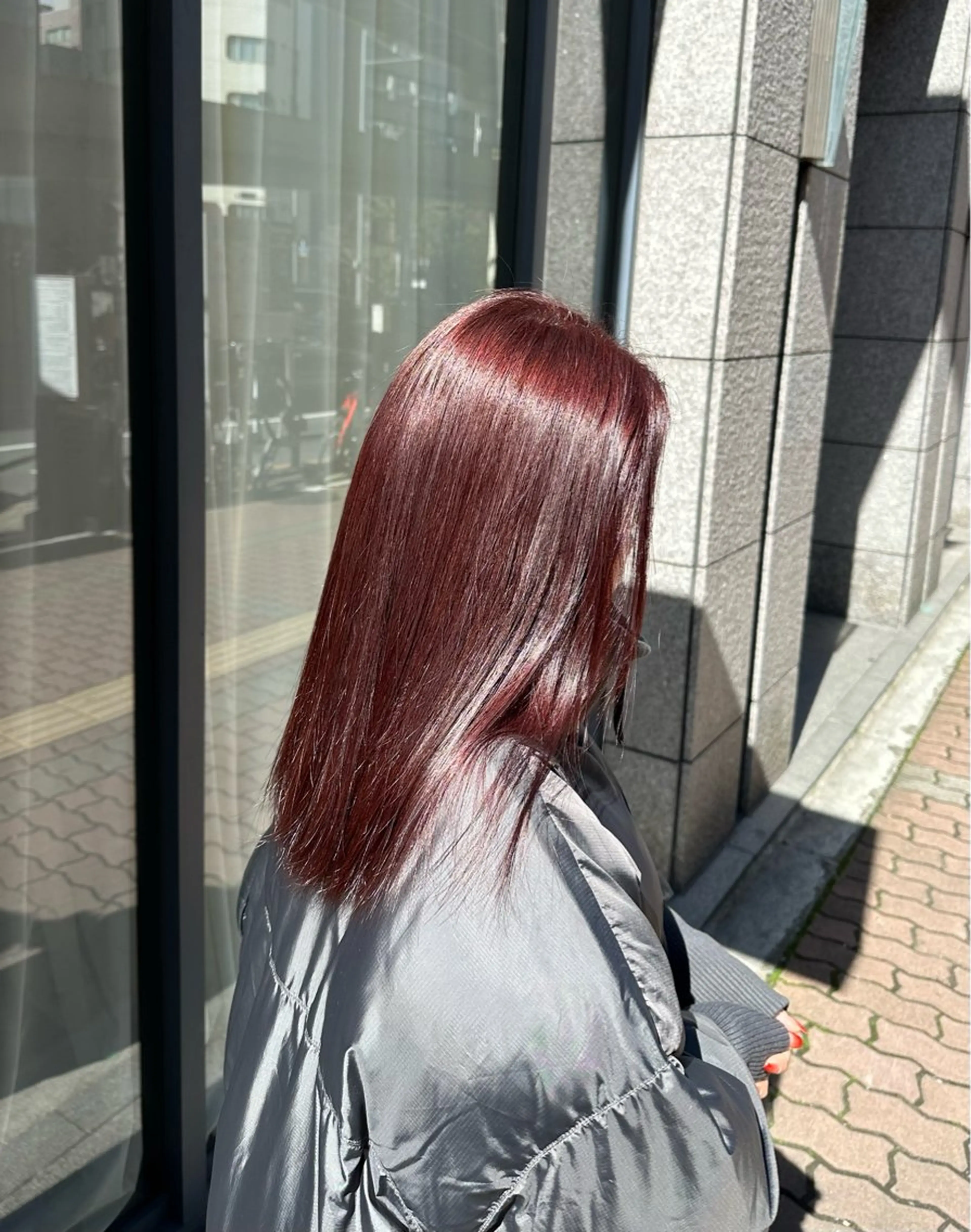 カラー ダブルカラー ヘアカラー Unique umekita所属・unique 松原吹季のヘアスタイル