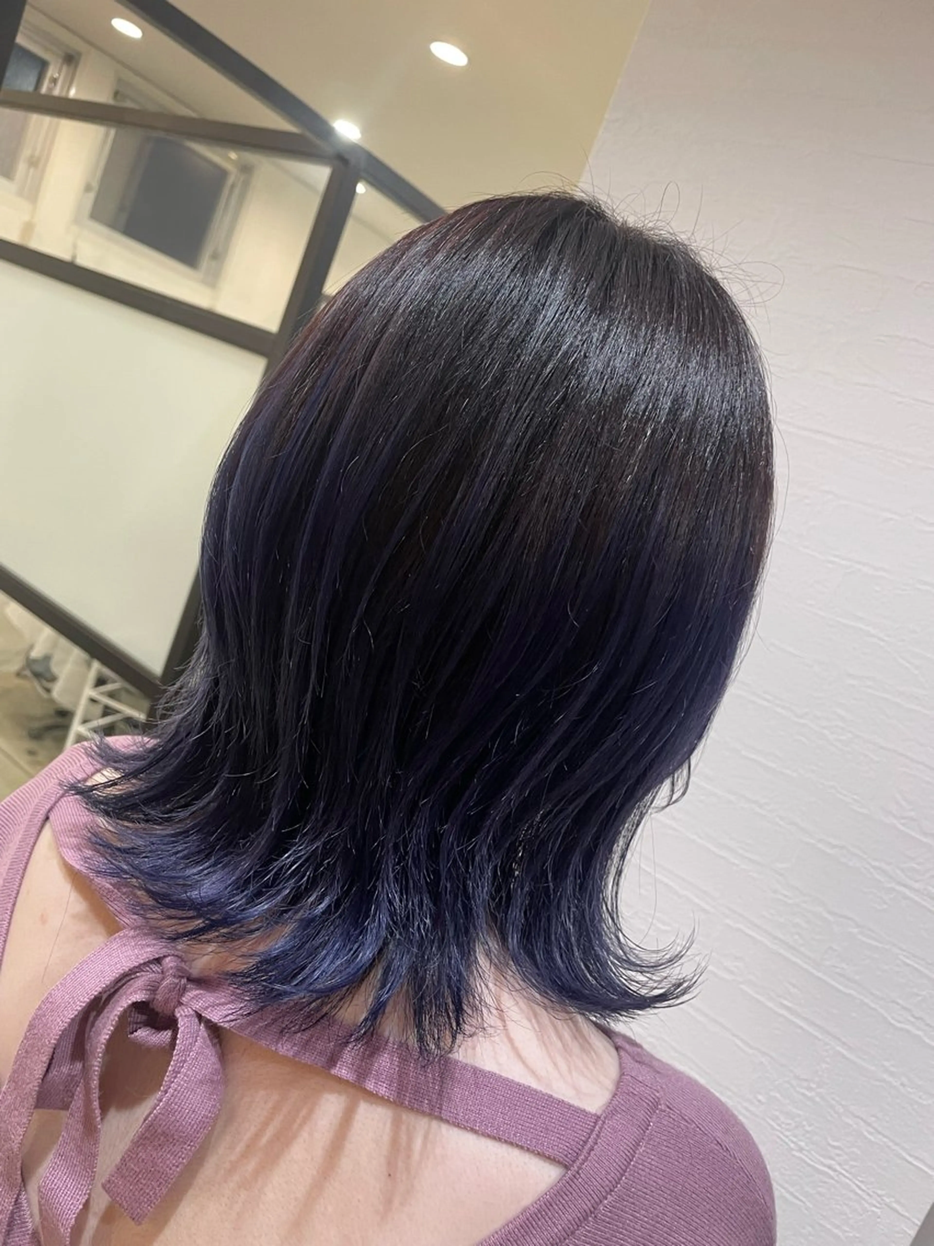 ミディアム カラー 髪質改善 個室美容室 calm 新田 美容院【カルム】所属・【カルム】 スズキのヘアスタイル