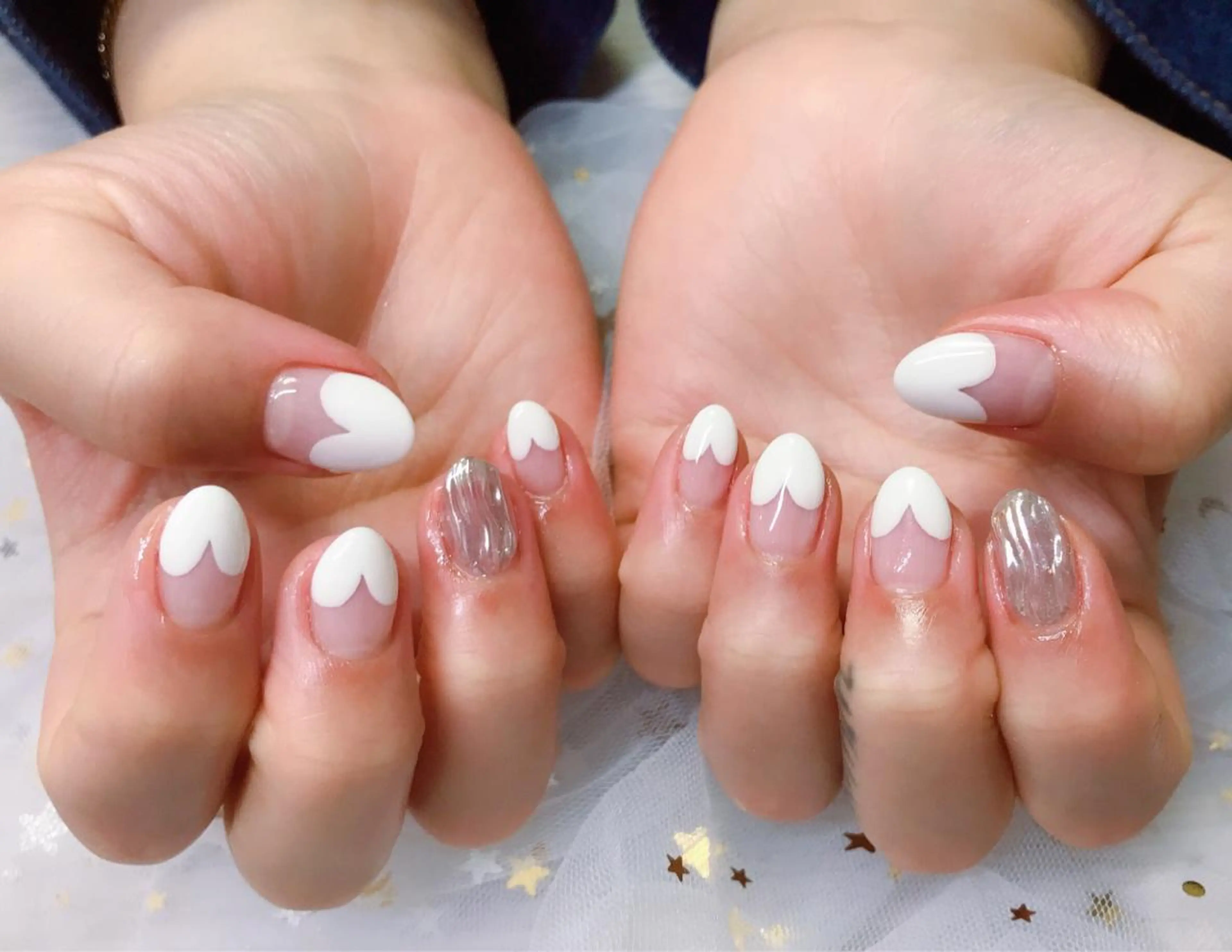 カラー ネイル アートネイル Q Free nailsのネイルデザイン
