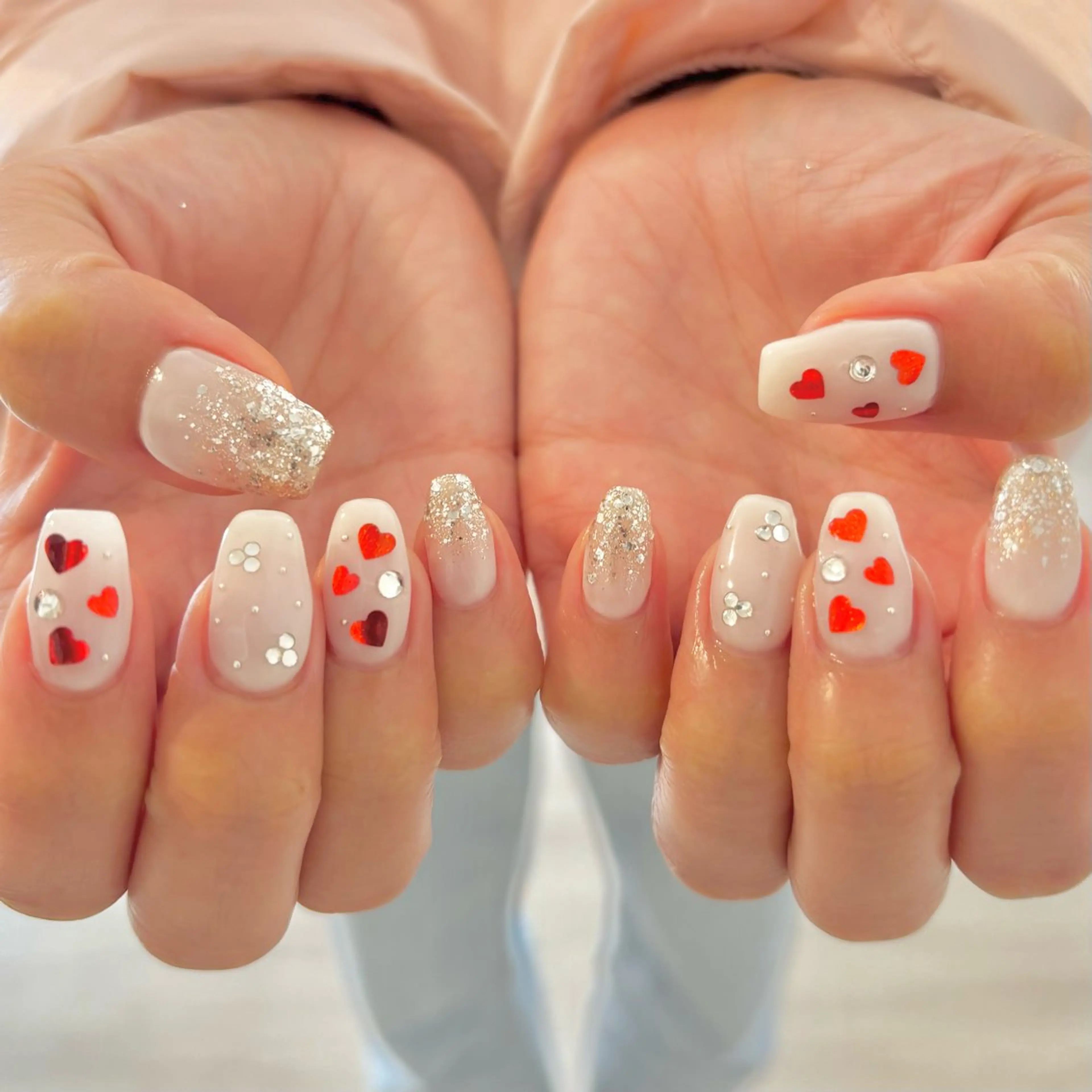 ネイル ハート LYLY yukiのネイルデザイン