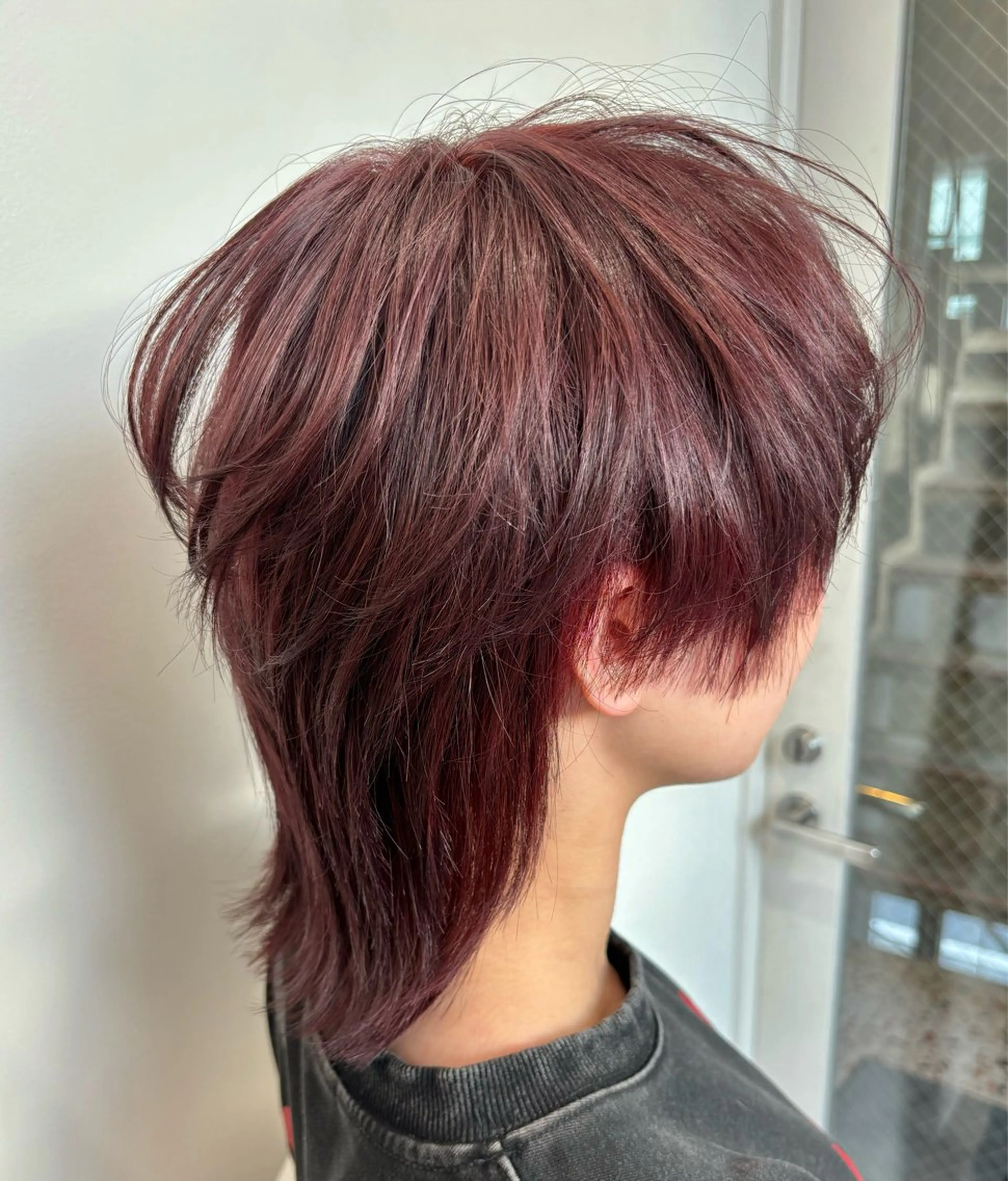 ショート カラー メンズカット ボブ/米崎駿也のヘアスタイル