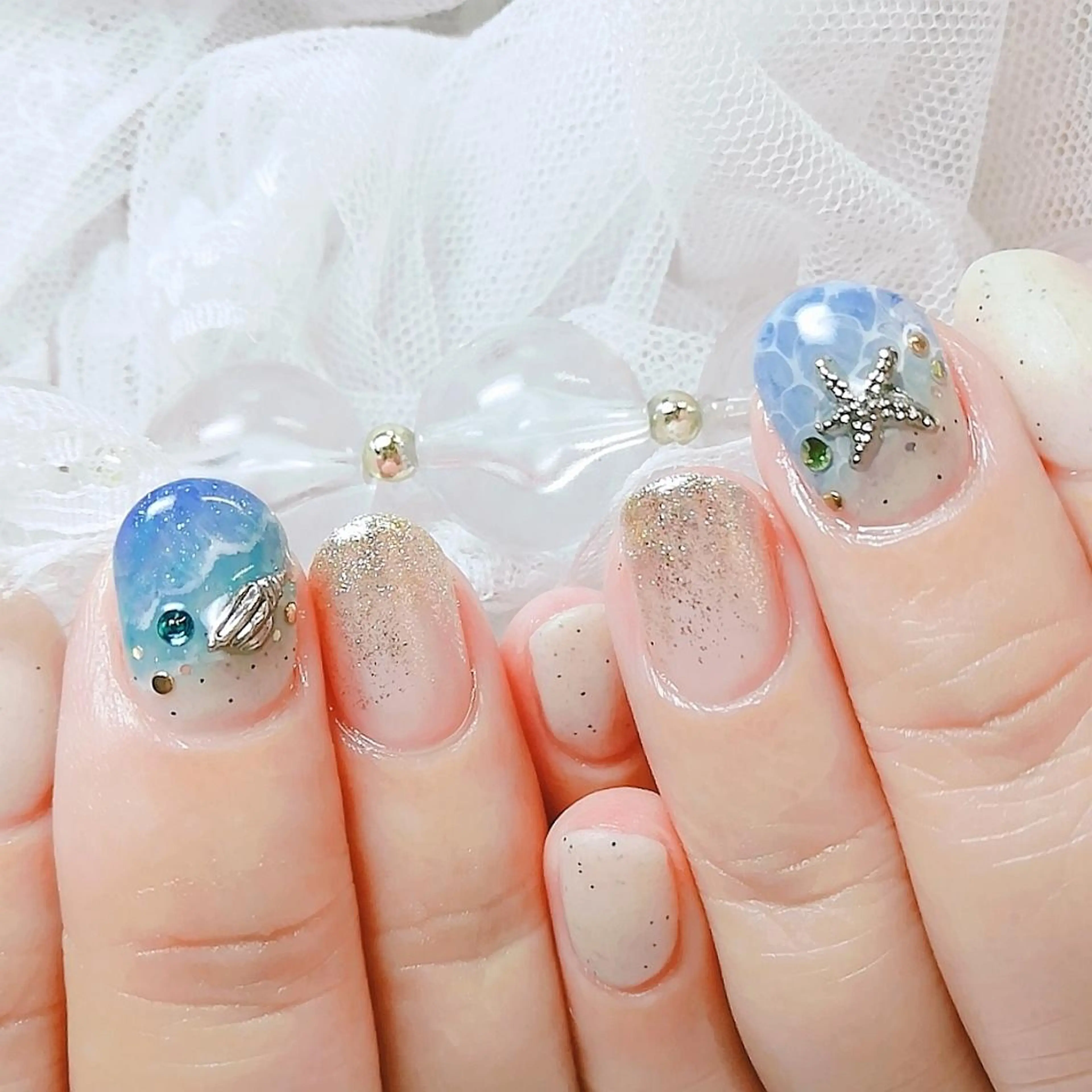 ネイル ハンドネイル 柴崎 美幸のネイルデザイン