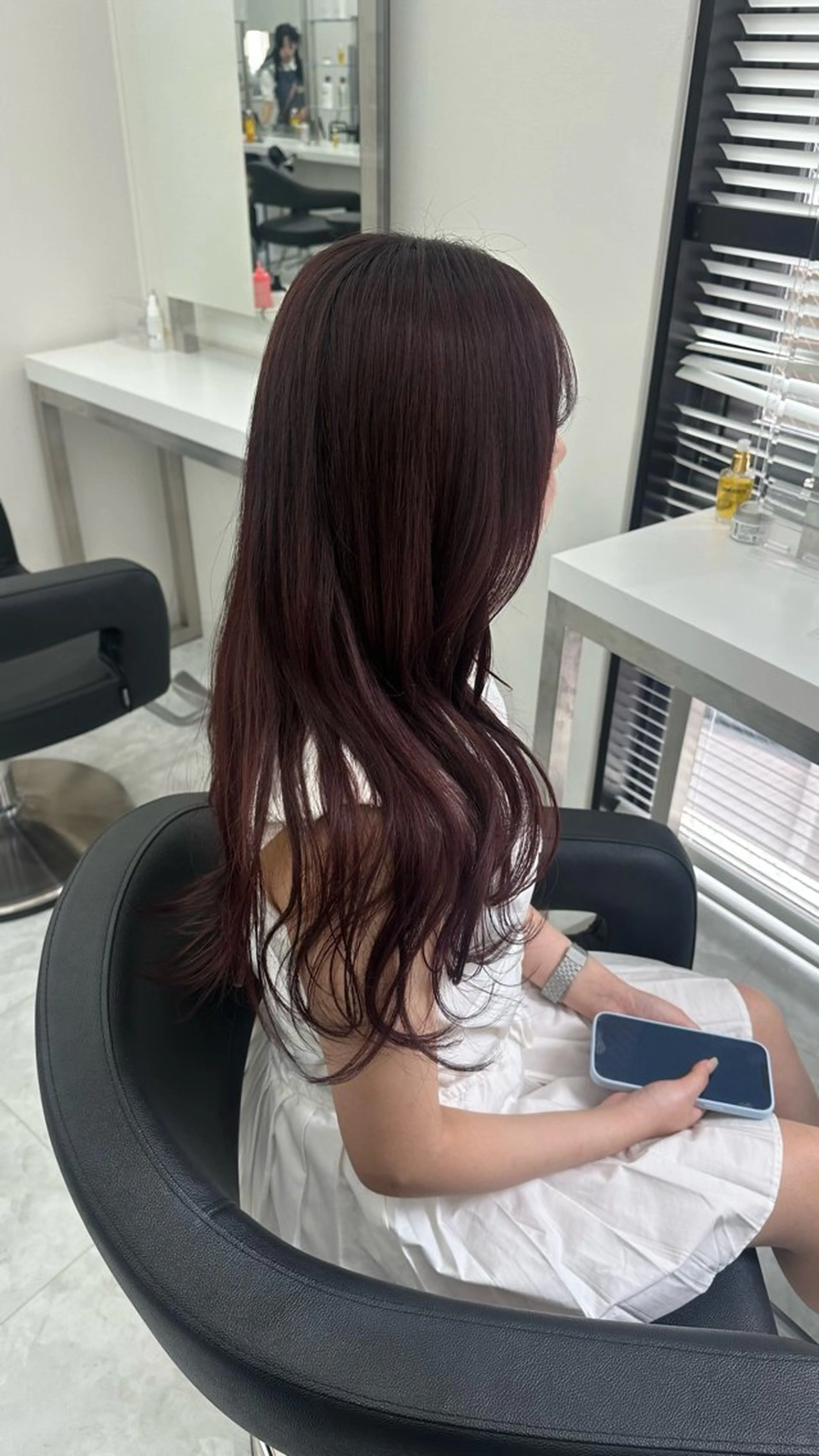 ロング カラー ヘアカラー ヘッドスパ ヘアセット ガーリーstyle ❤︎misaki🏹のヘアスタイル