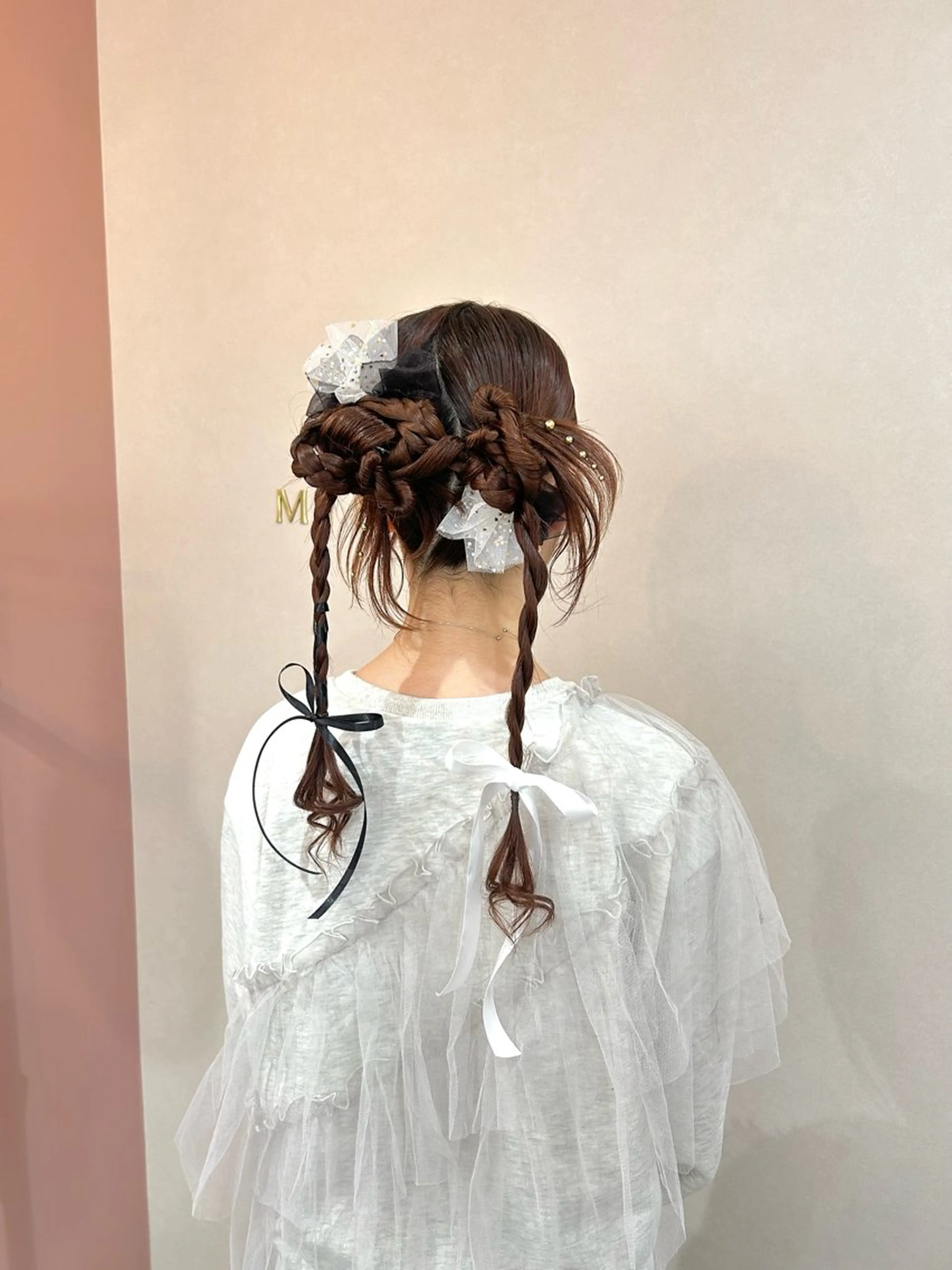 セミロング ヘアセット Mila Hazukiのヘアスタイル