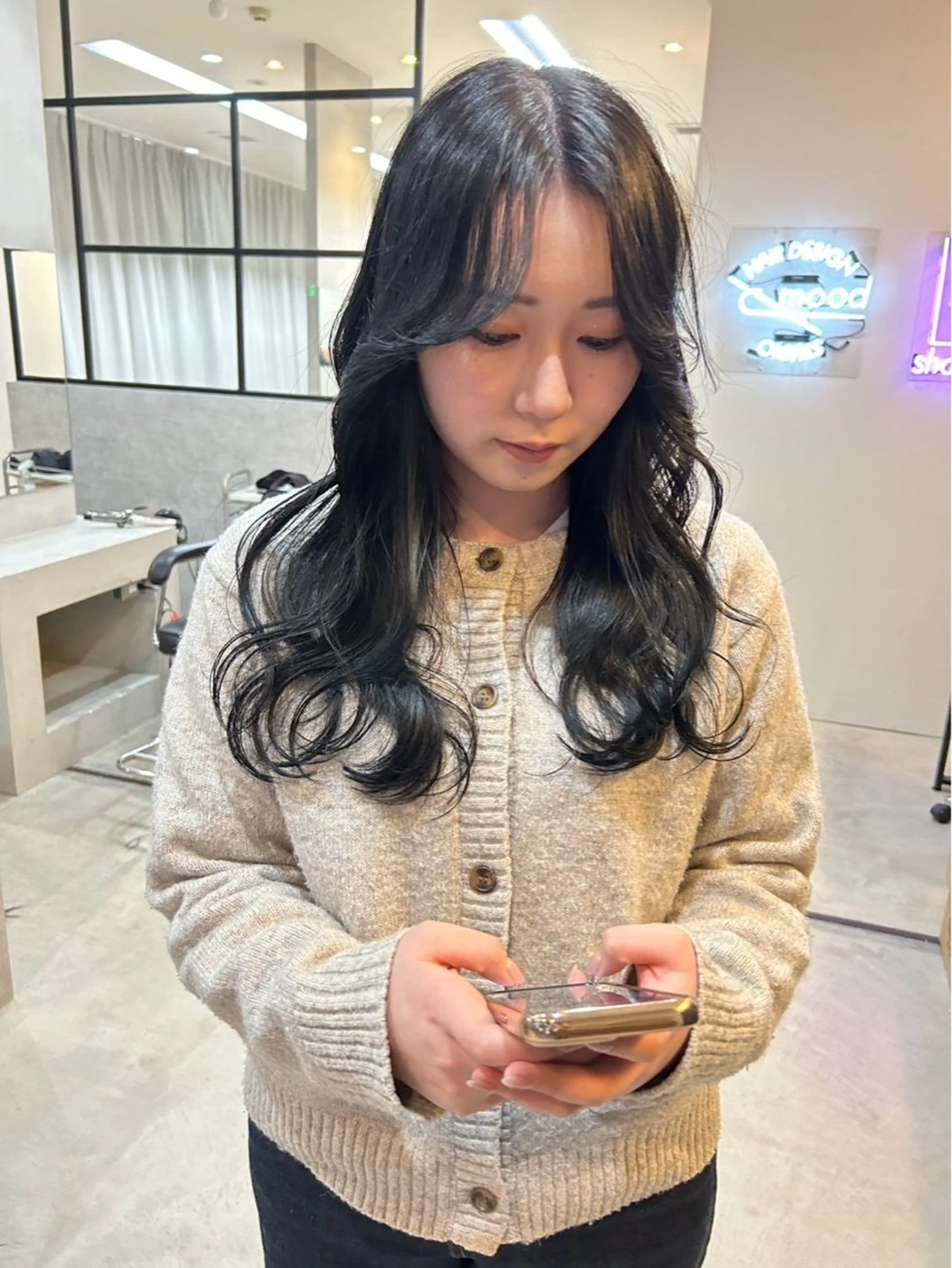 カラー akari モデル様募集中🙌のヘアスタイル