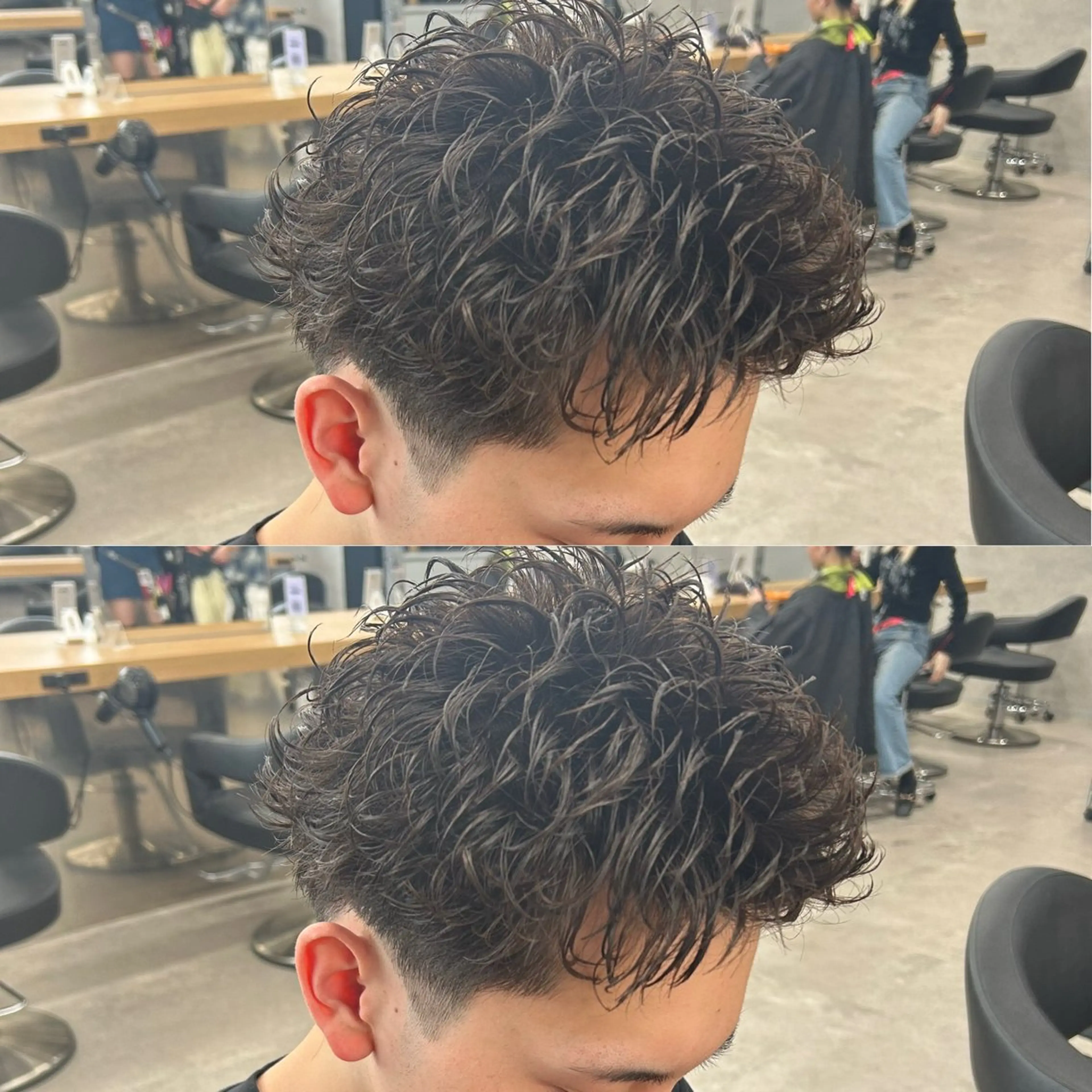 パーマ メンズ イケメン製造機 🔥上原沙羅🔥のヘアスタイル