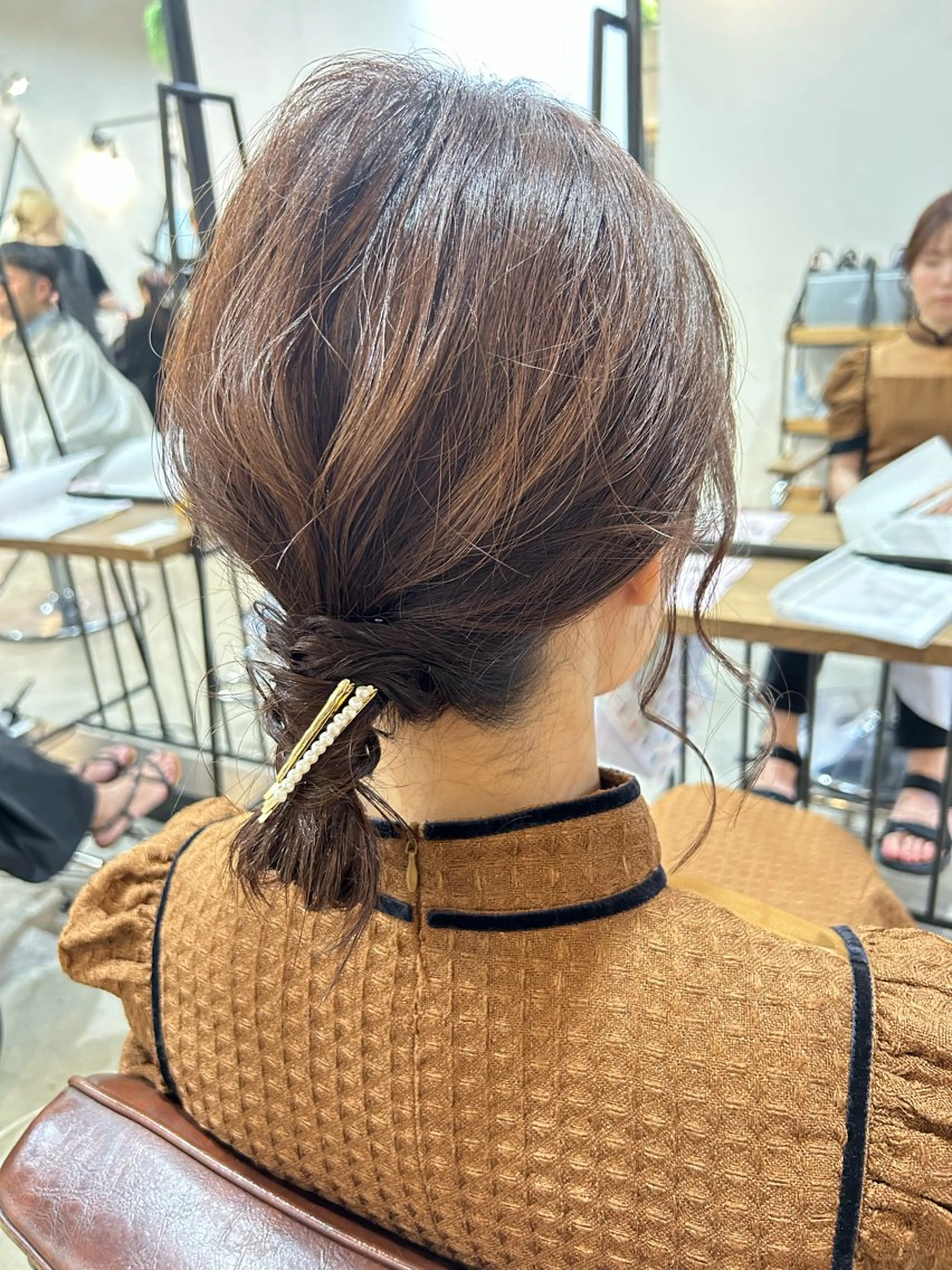 ヘアアレンジ ボブ ヘアセット 艶髪/髪質改善 yukaのヘアスタイル