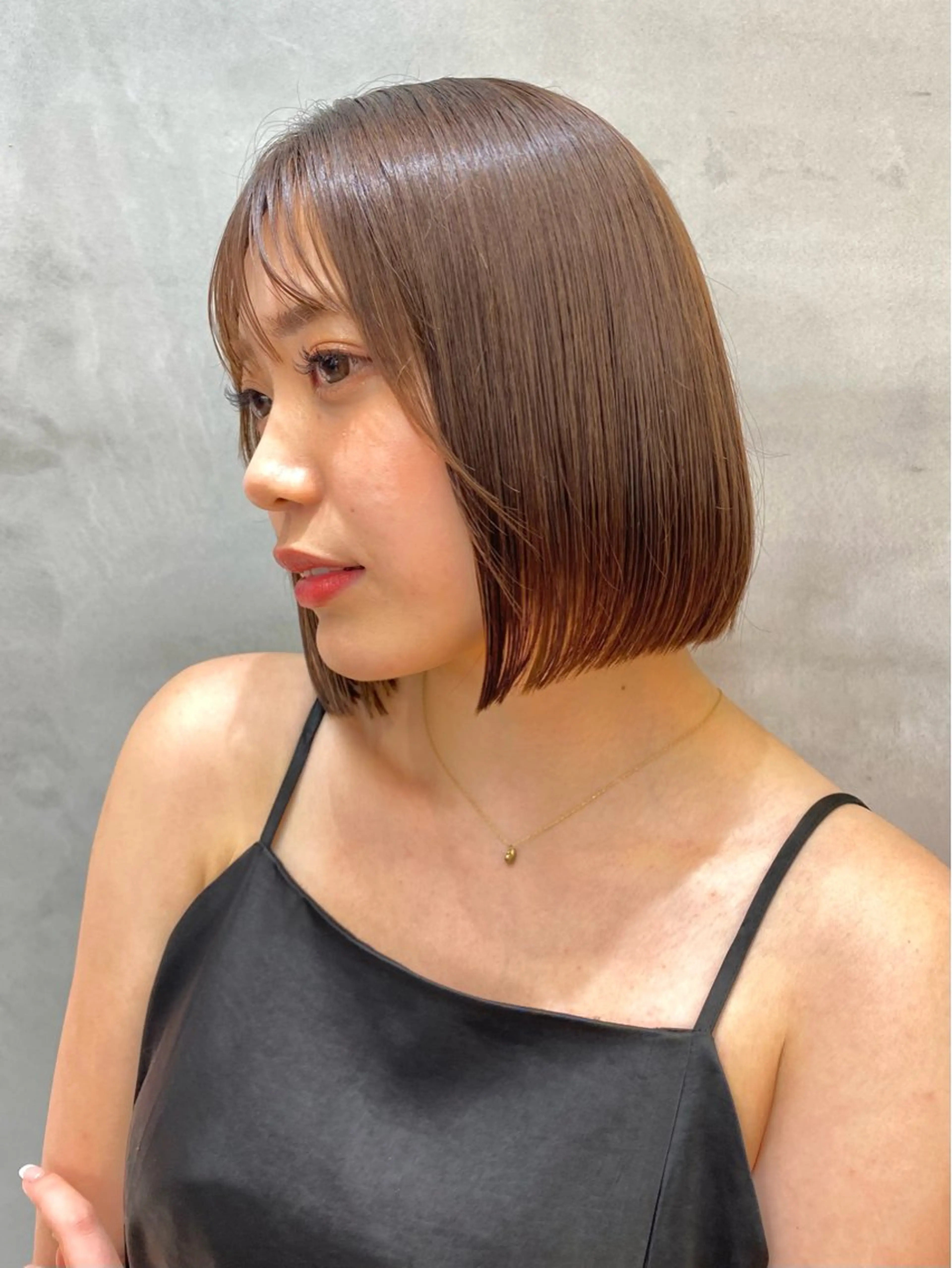 ショート カラー カット ヘアカラー トリートメント レイヤーカット /透明感カラー西田のヘアスタイル
