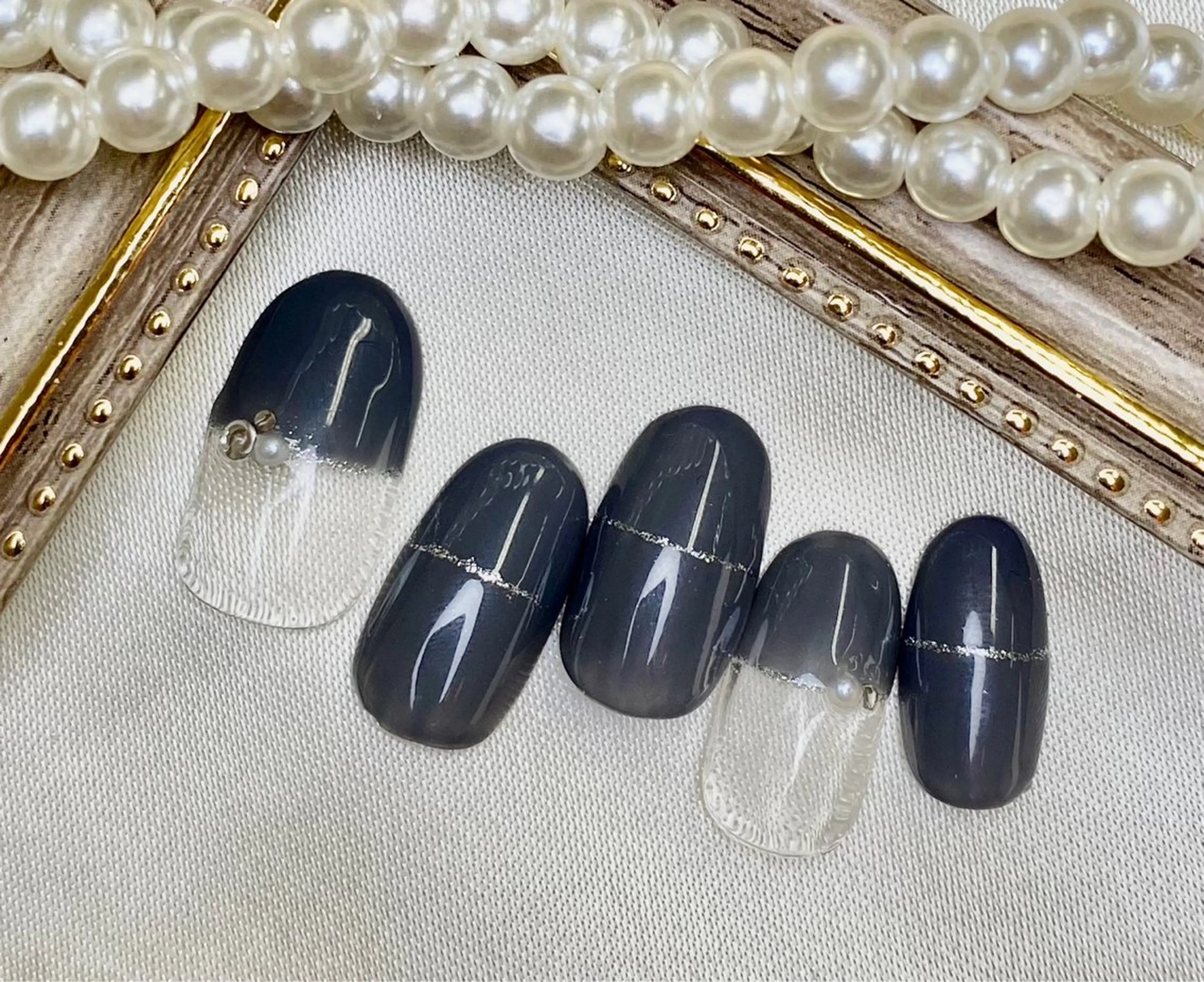 ネイル ハンドネイル プティリボン 武蔵小金井店のネイルデザイン