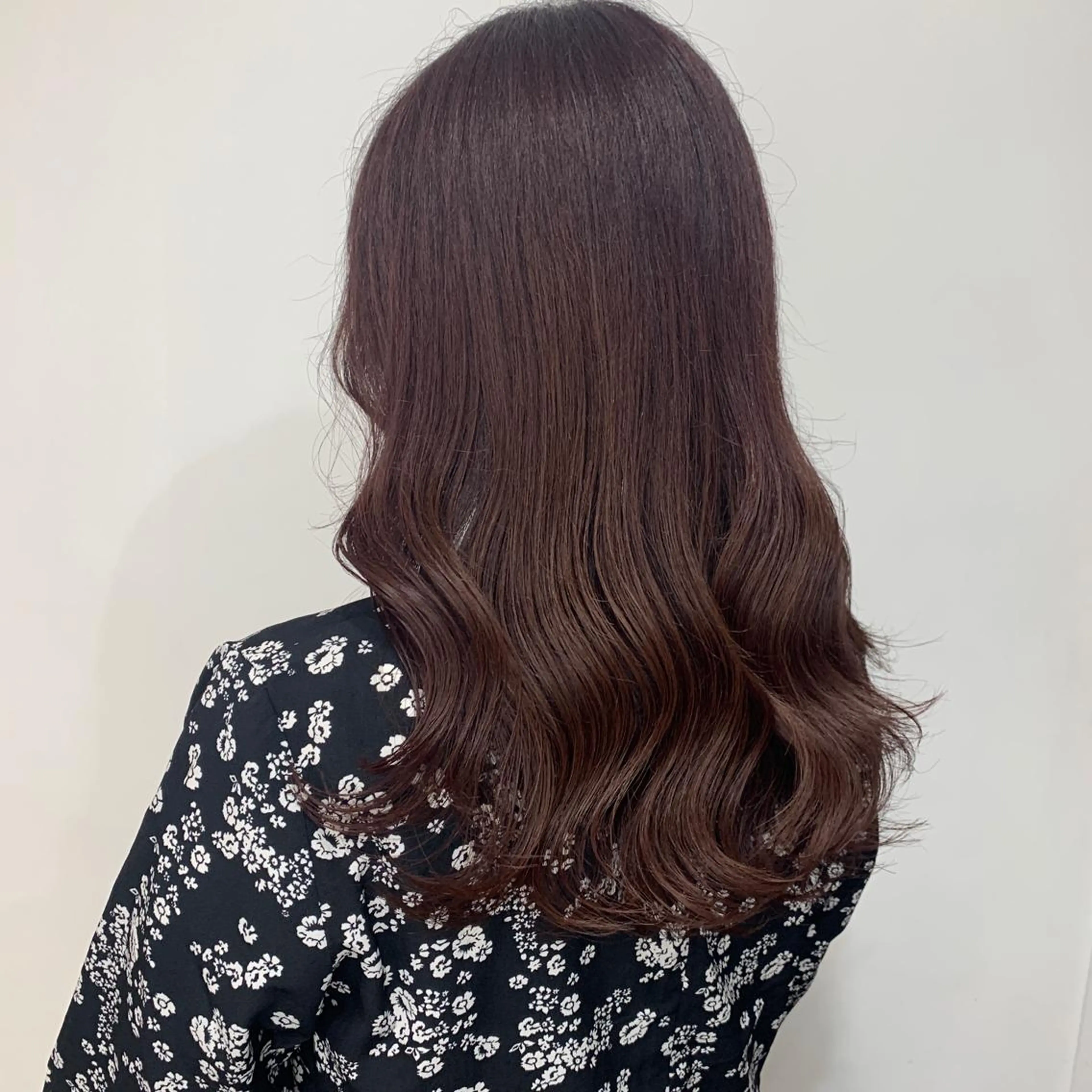 セミロング カラー カット ヘアカラー HARUKA韓国ヘア /Luana梅田のヘアスタイル