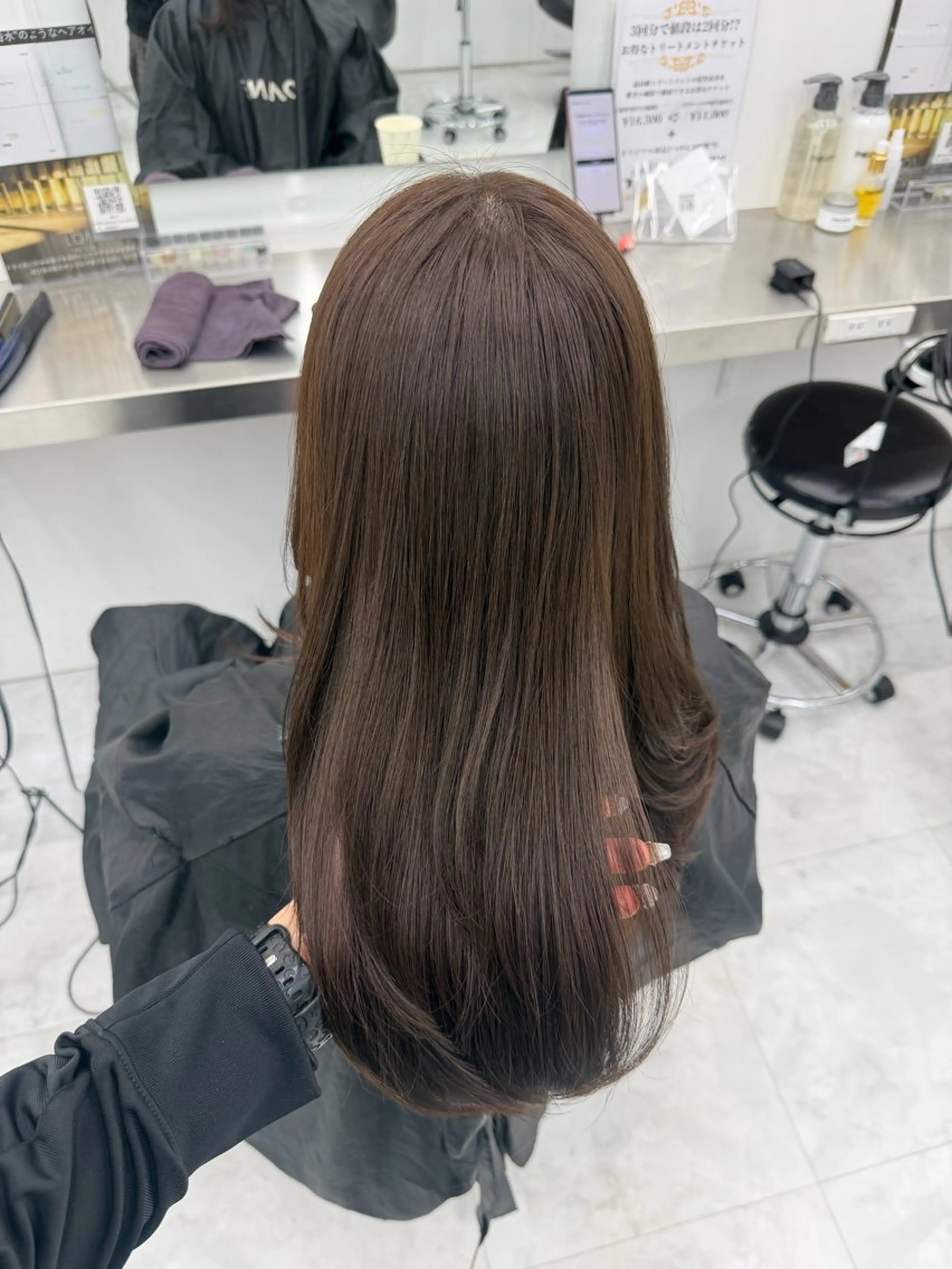 カラー カット ヘアカラー トリートメント 透ける透明感カラー 🎀anju/渋谷のヘアスタイル