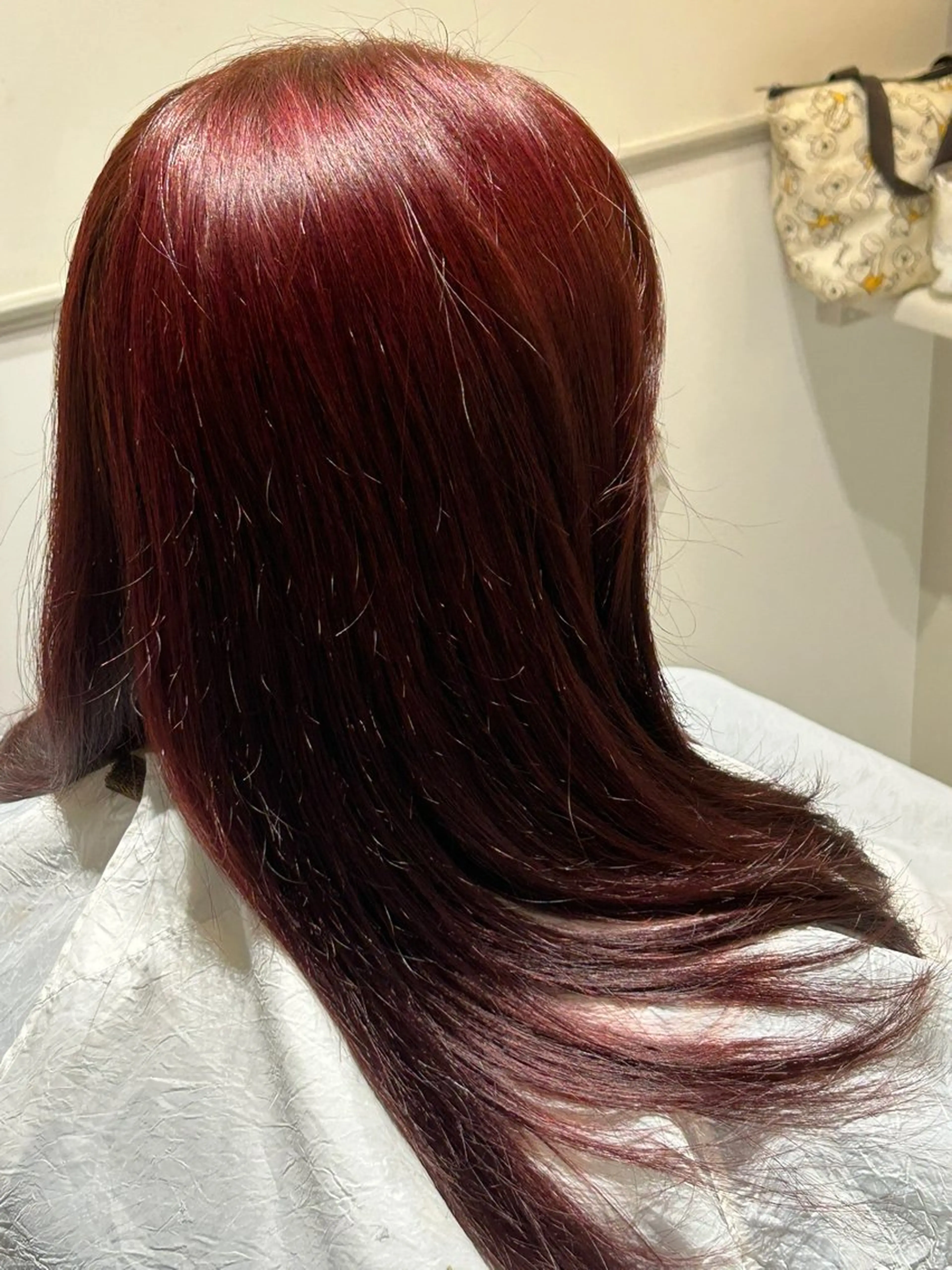 ロング レイヤーカット 石村  カットモデル 丁寧なカットブロー✨のヘアスタイル