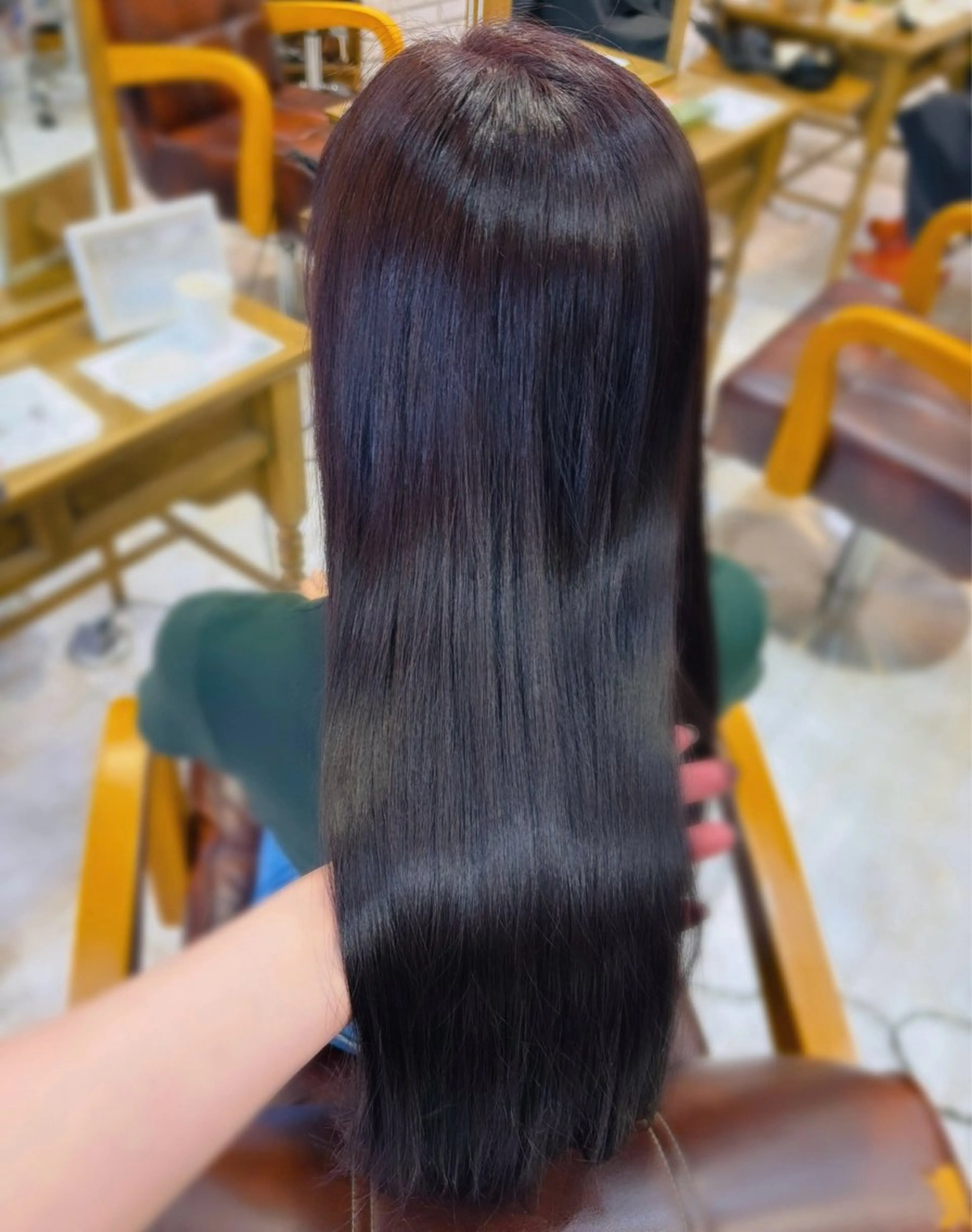 ロング カット ヘアカラー トリートメント 🪼艶カラー🪼 田口彩香のヘアスタイル