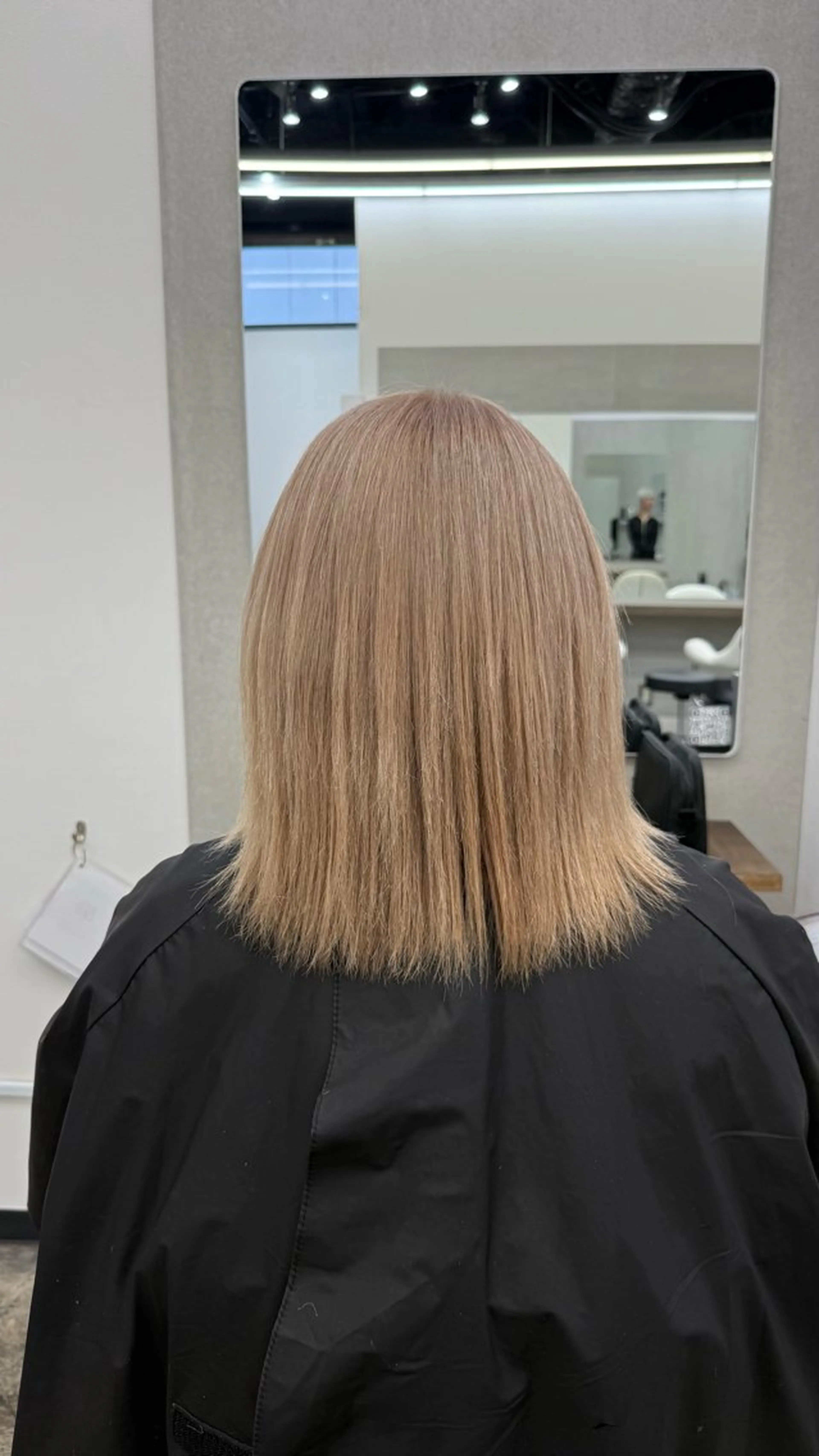 ミディアム 🌈ハイトーンカラー ⋆˚ʚɞにいな🌈のヘアスタイル