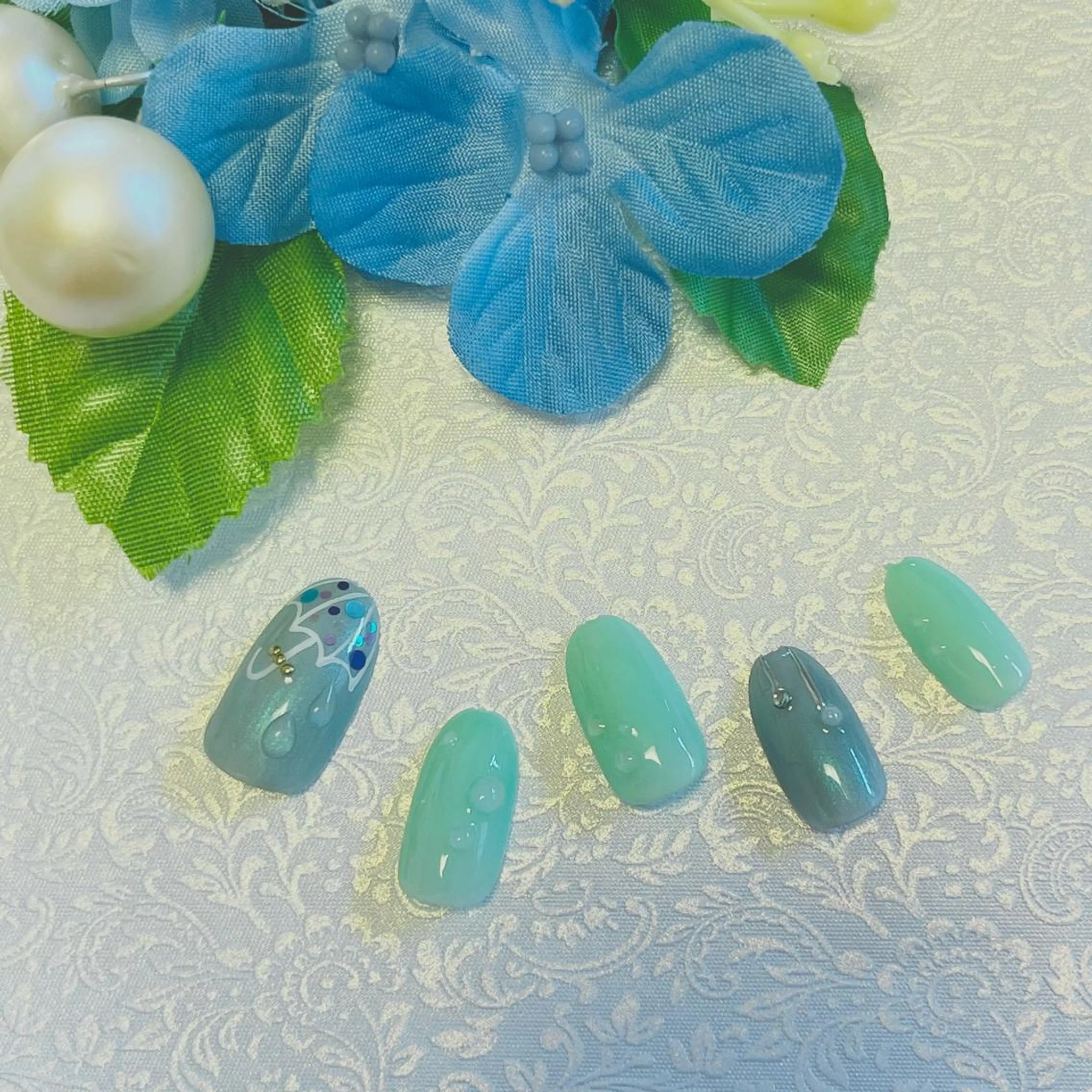 ネイル ❁miju nail 大人上品/自爪育成のネイルデザイン