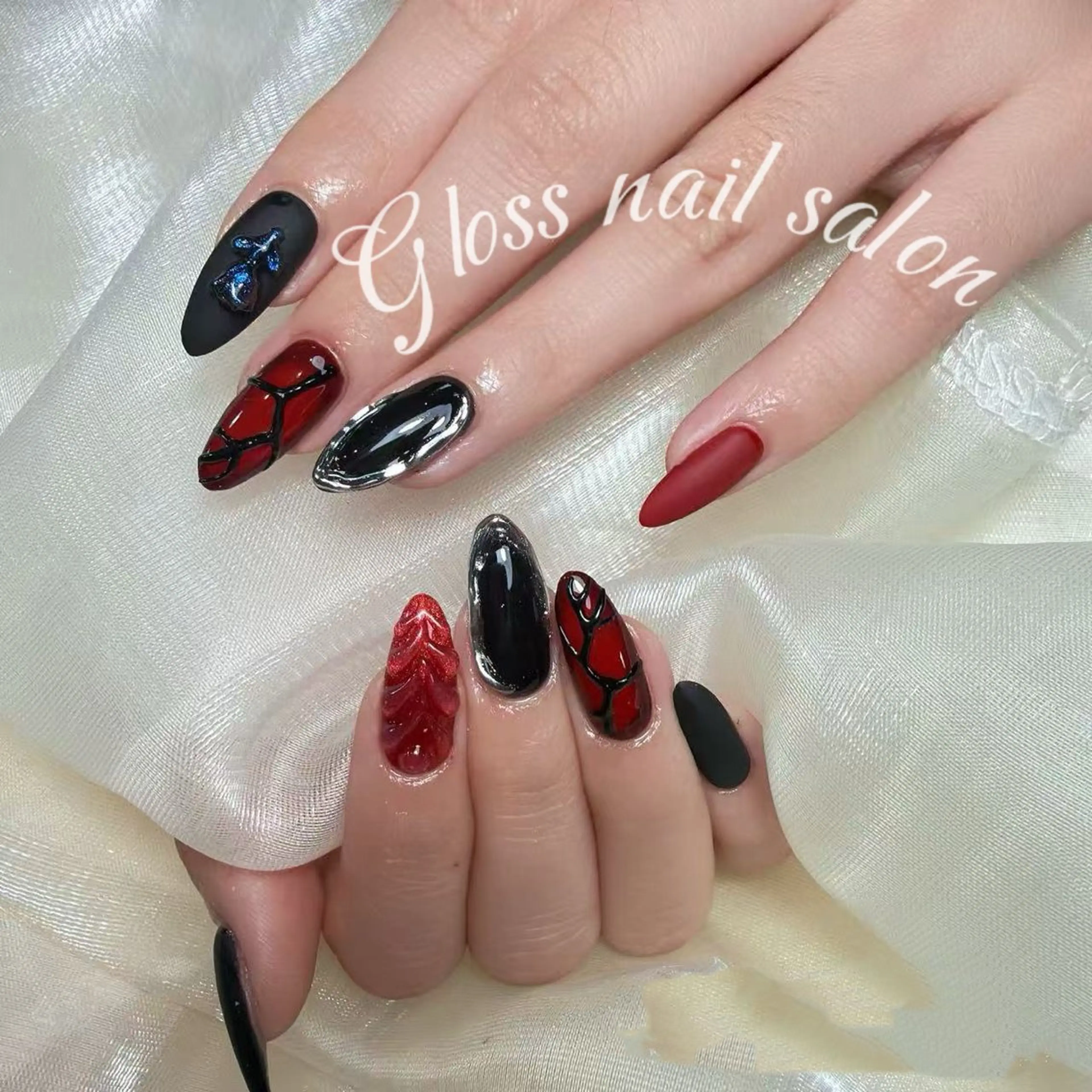ネイル Gloss nail 💅yuna✨のネイルデザイン