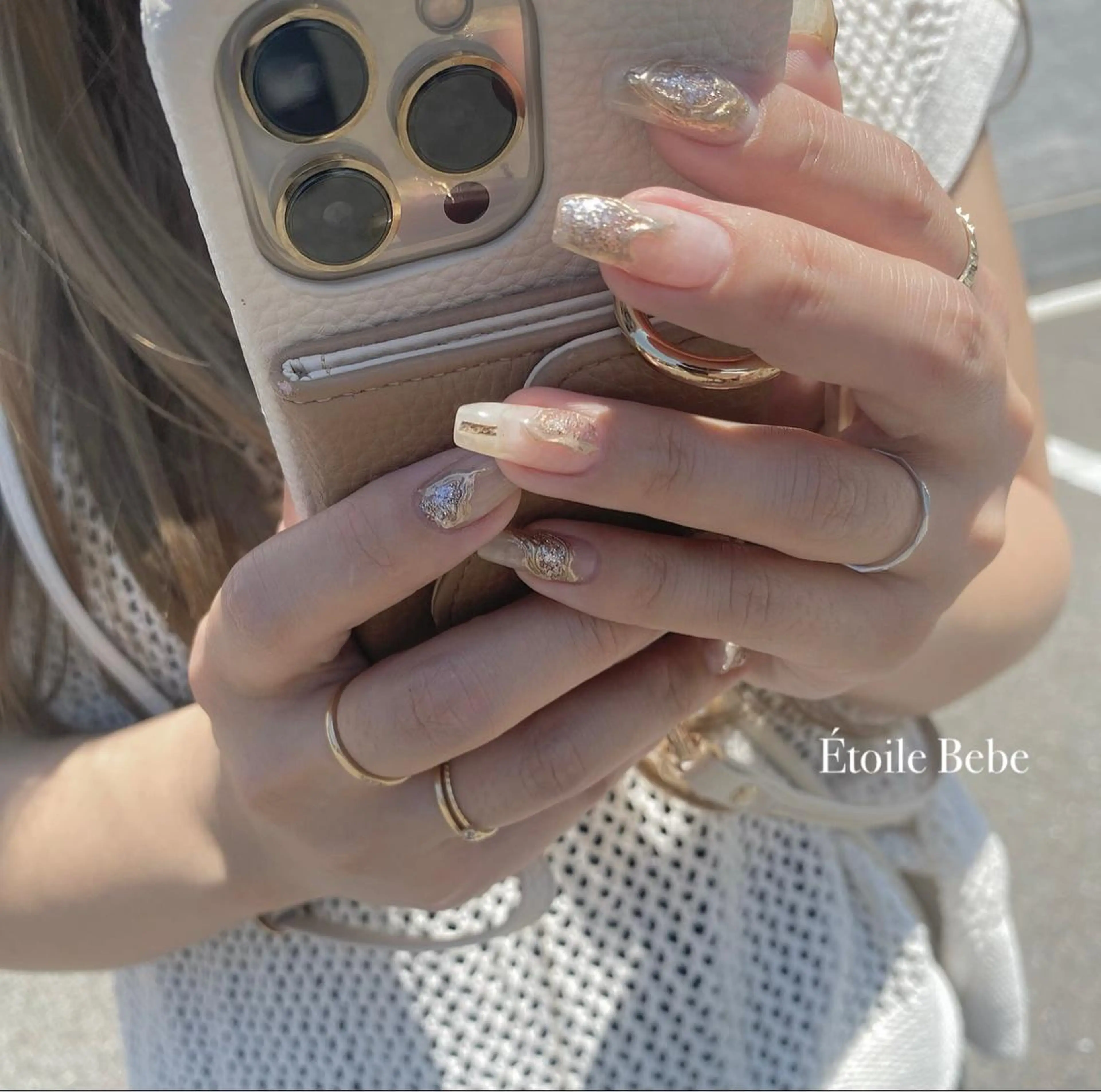 ネイル アートネイル クリアネイル ニュアンスネイル 夏ネイル Étoile Bebeのエステ・リラクイメージ