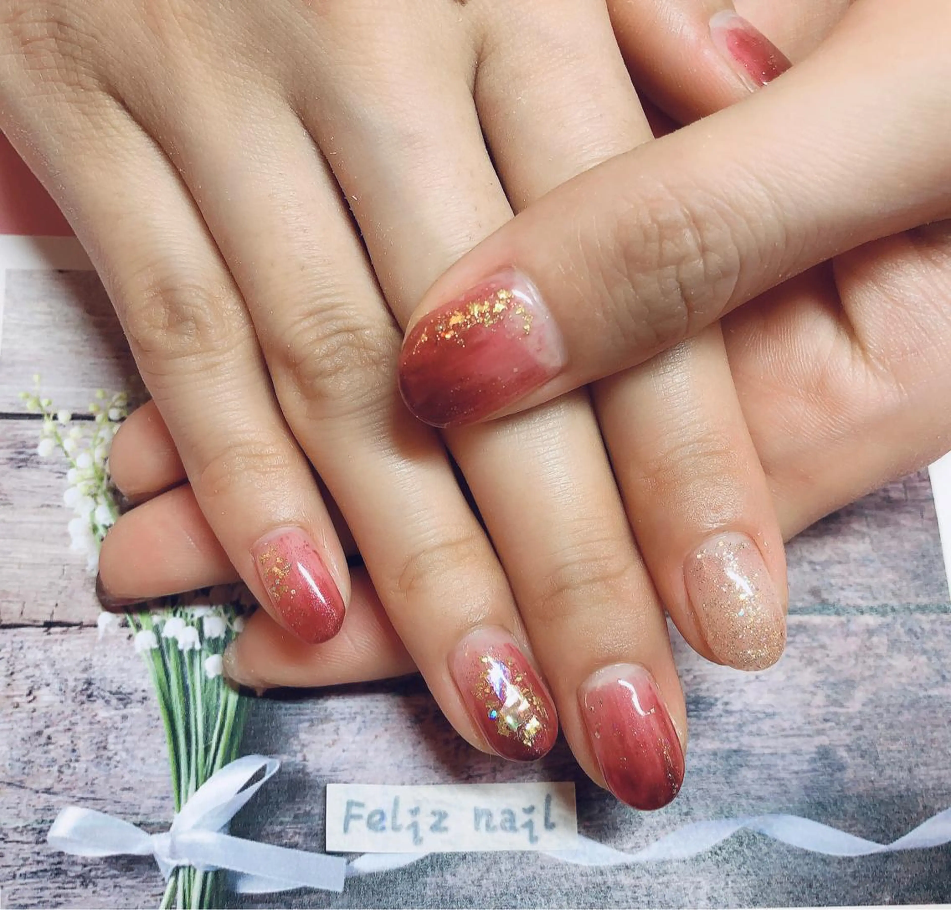 ネイル ジェルネイル パラジェル ハンドネイル ユキカ （ネイリスト）のネイルデザイン