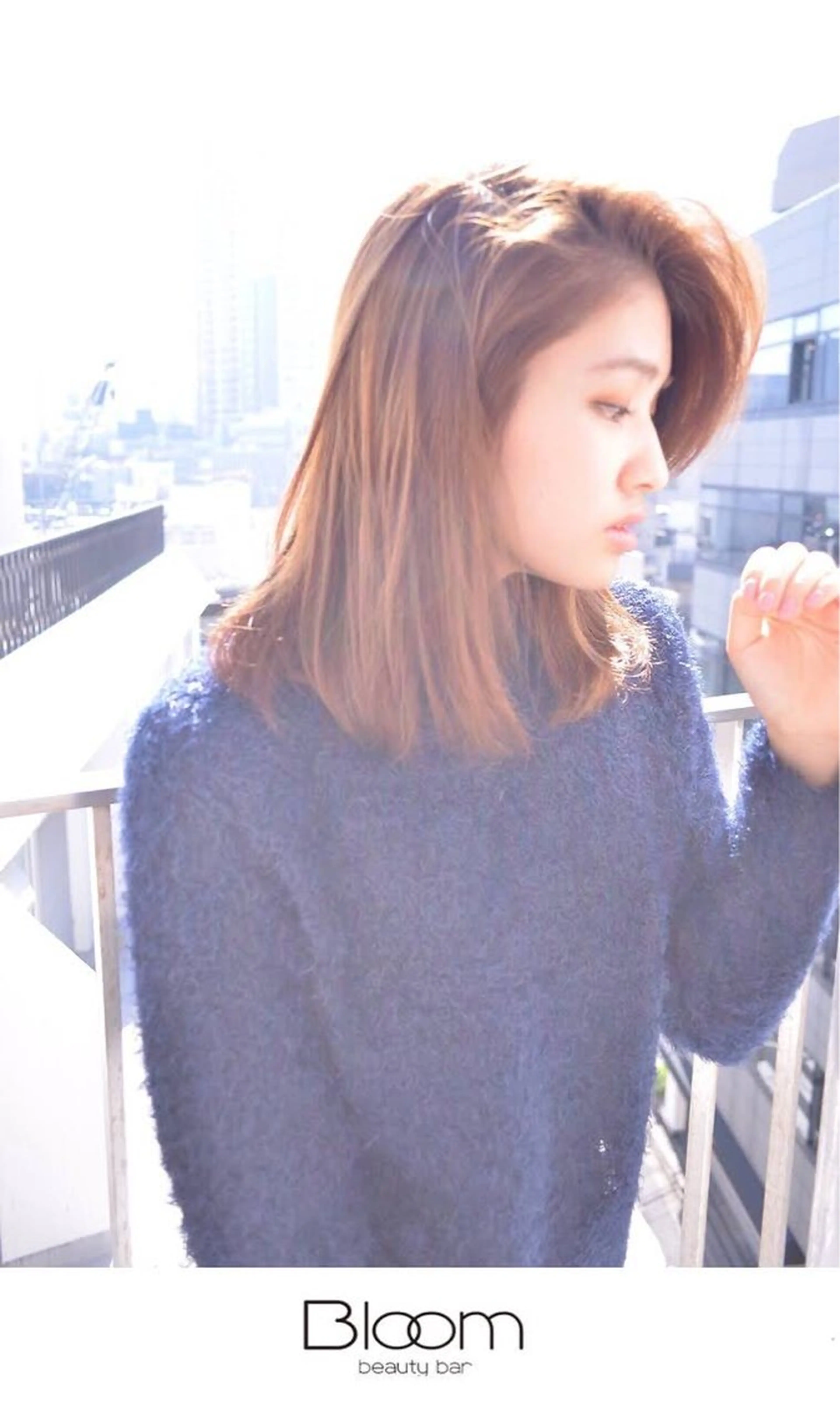 セミロング Bloom beauty bar所属・小西 弘之［セミナー講師］のヘアスタイル