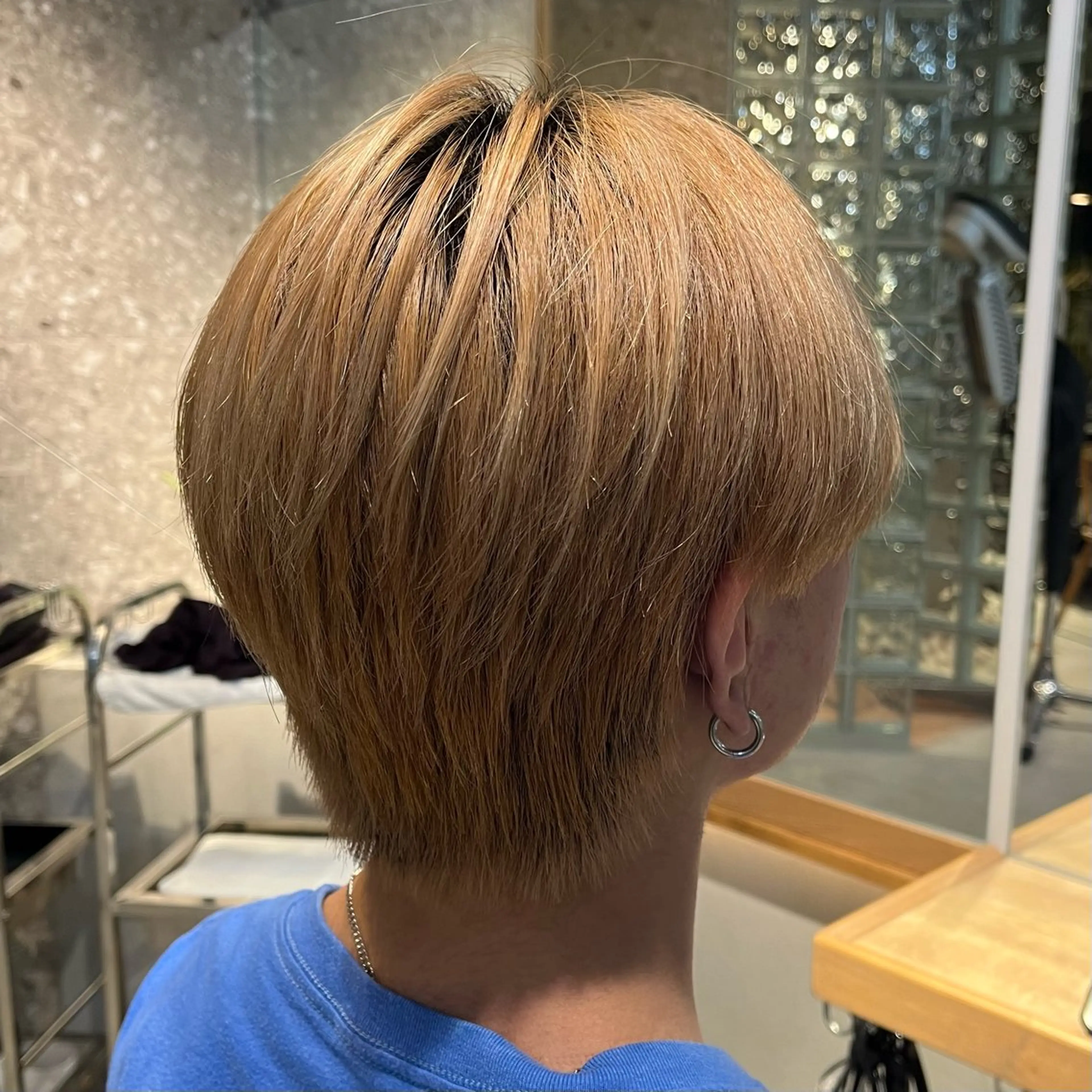 ショート メンズ カット hair lounge anrio MAR所属・銘苅 祥一のヘアスタイル