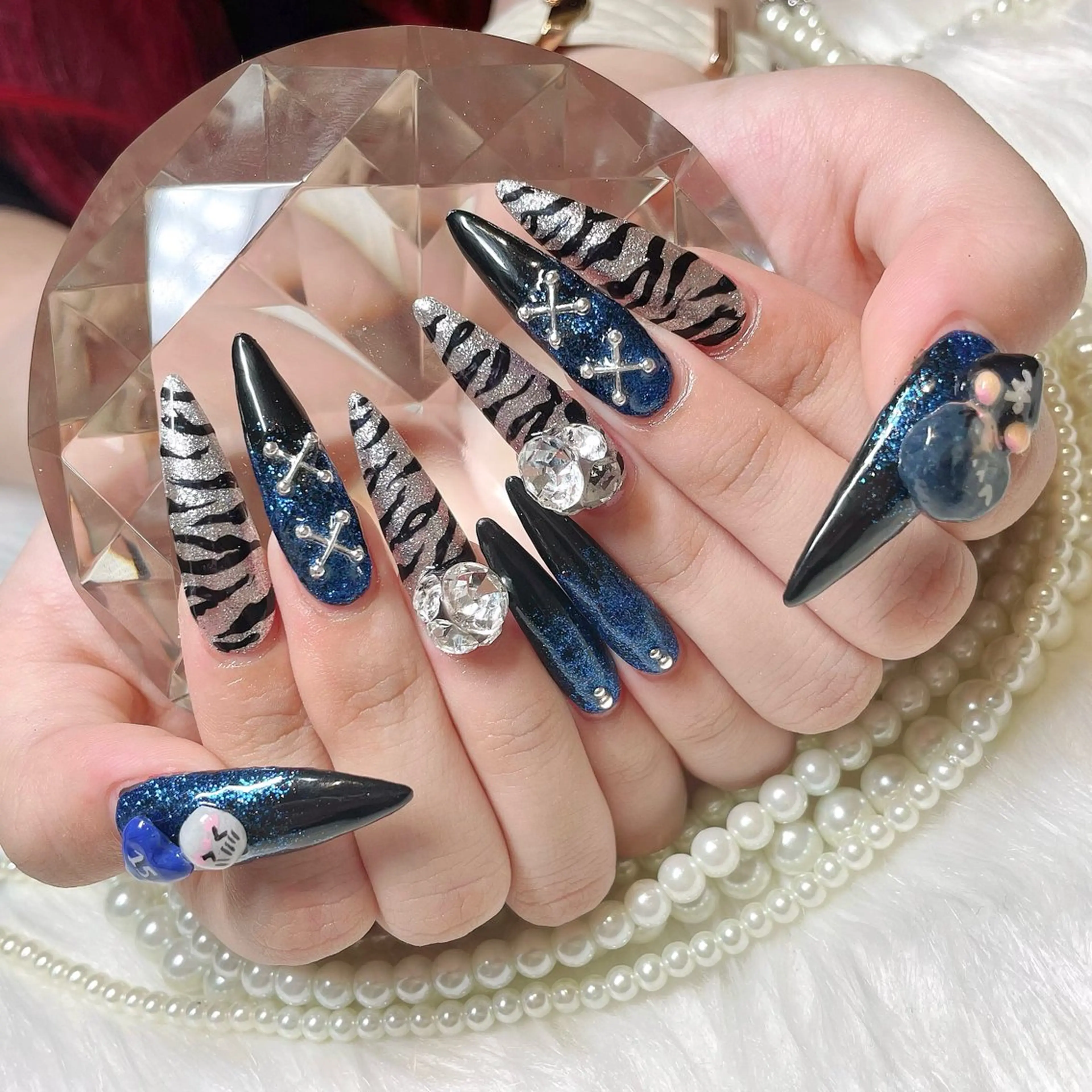 ネイル 持ち込み ハンドネイル NailSalon CREAのネイルデザイン