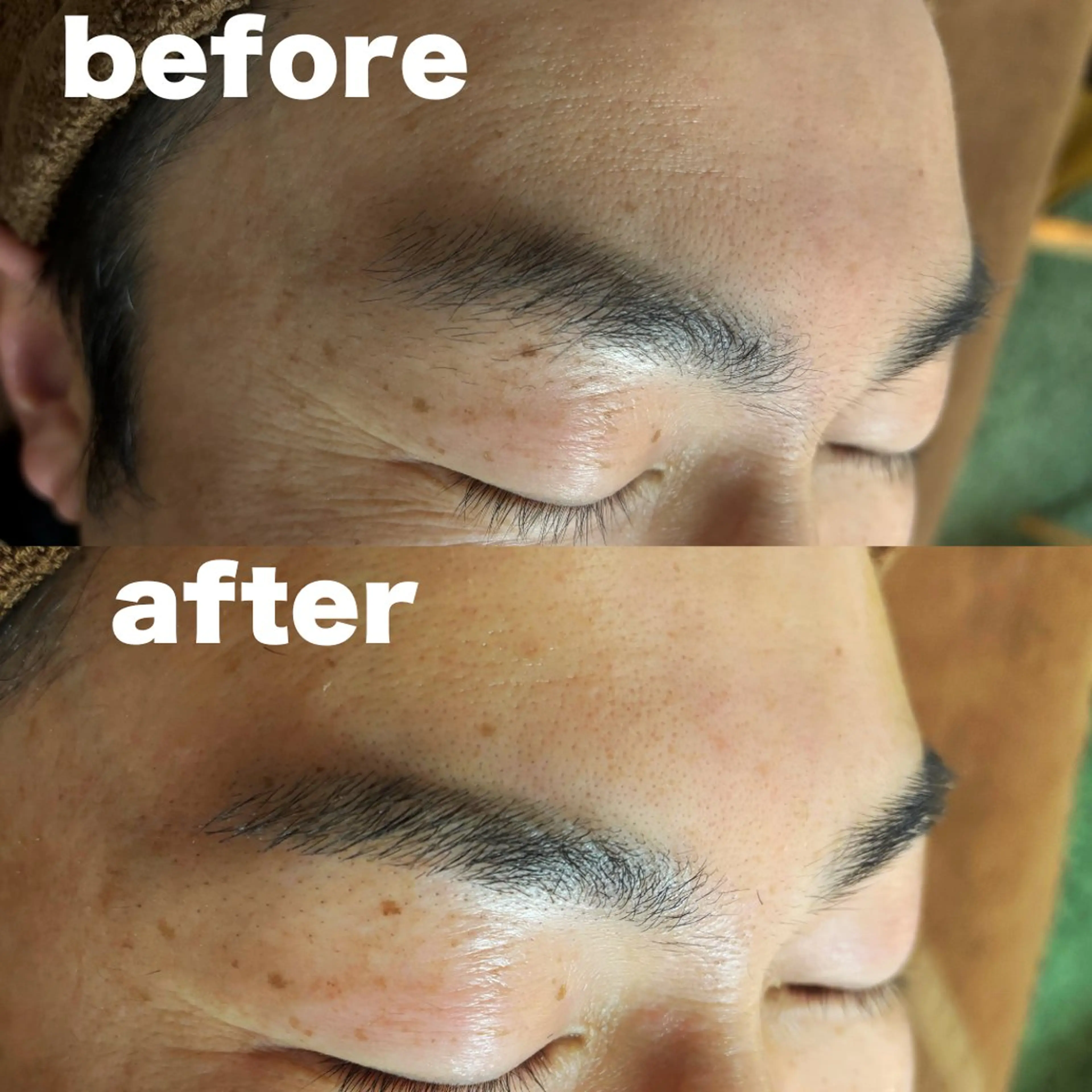 メンズ Hana所属・松村 亮真の眉毛・アイブロウイメージ