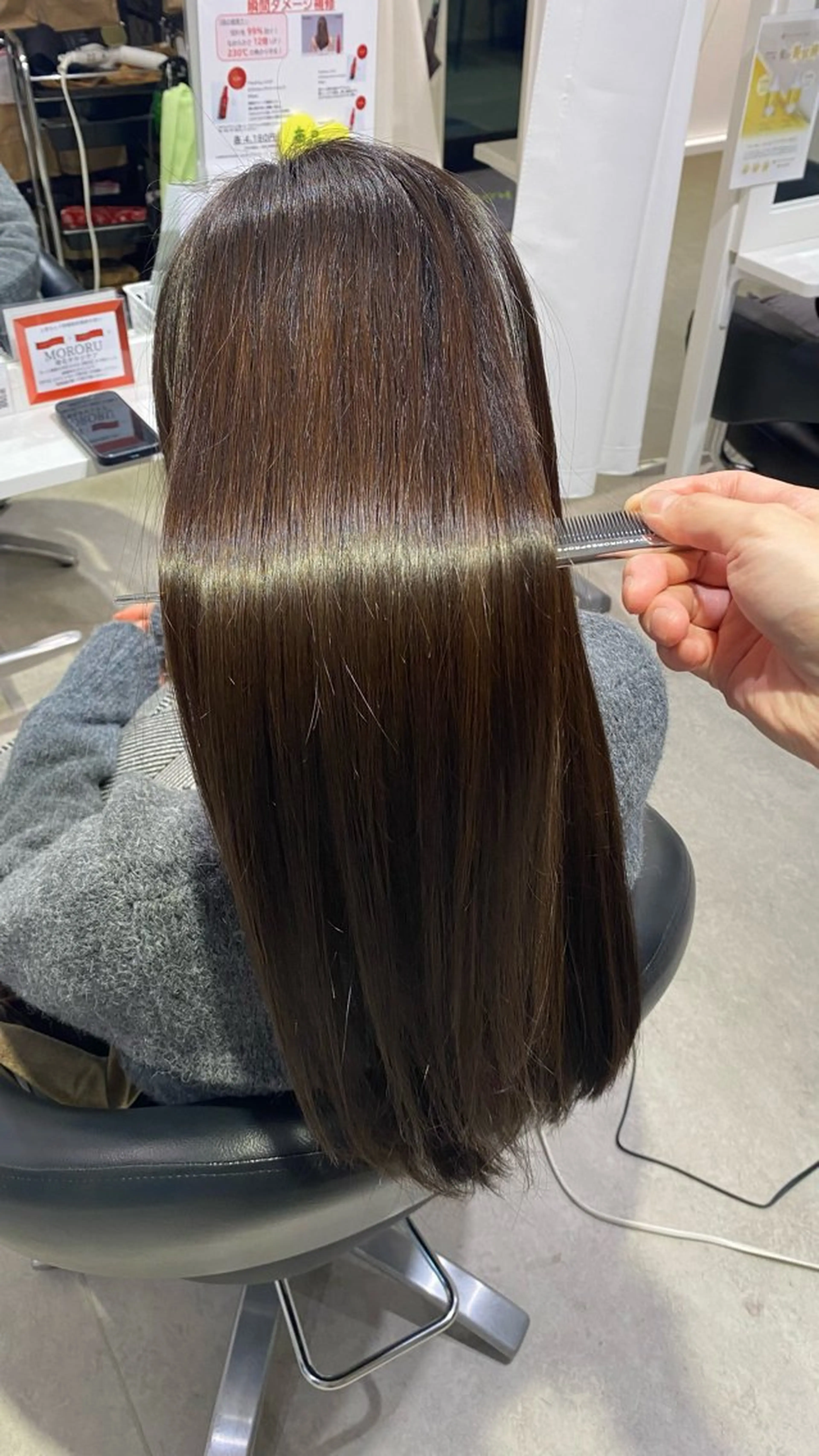 パーマ 縮毛矯正 縮毛矯正 iro I hair所属・浅野  勇貴のヘアスタイル