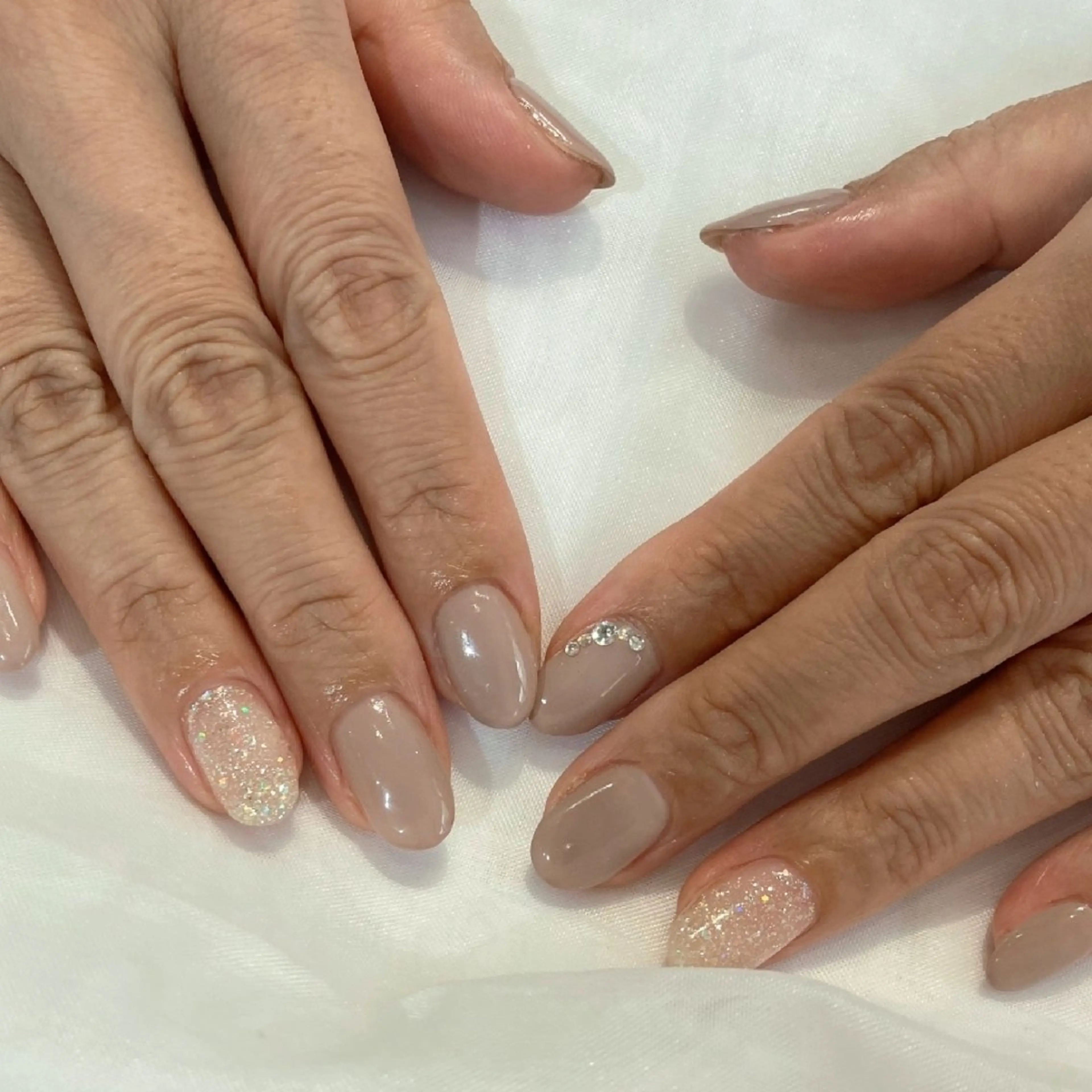 ネイル オフィスネイル シンプルネイル felicita服部店所属・felicita fumi♡のネイルデザイン