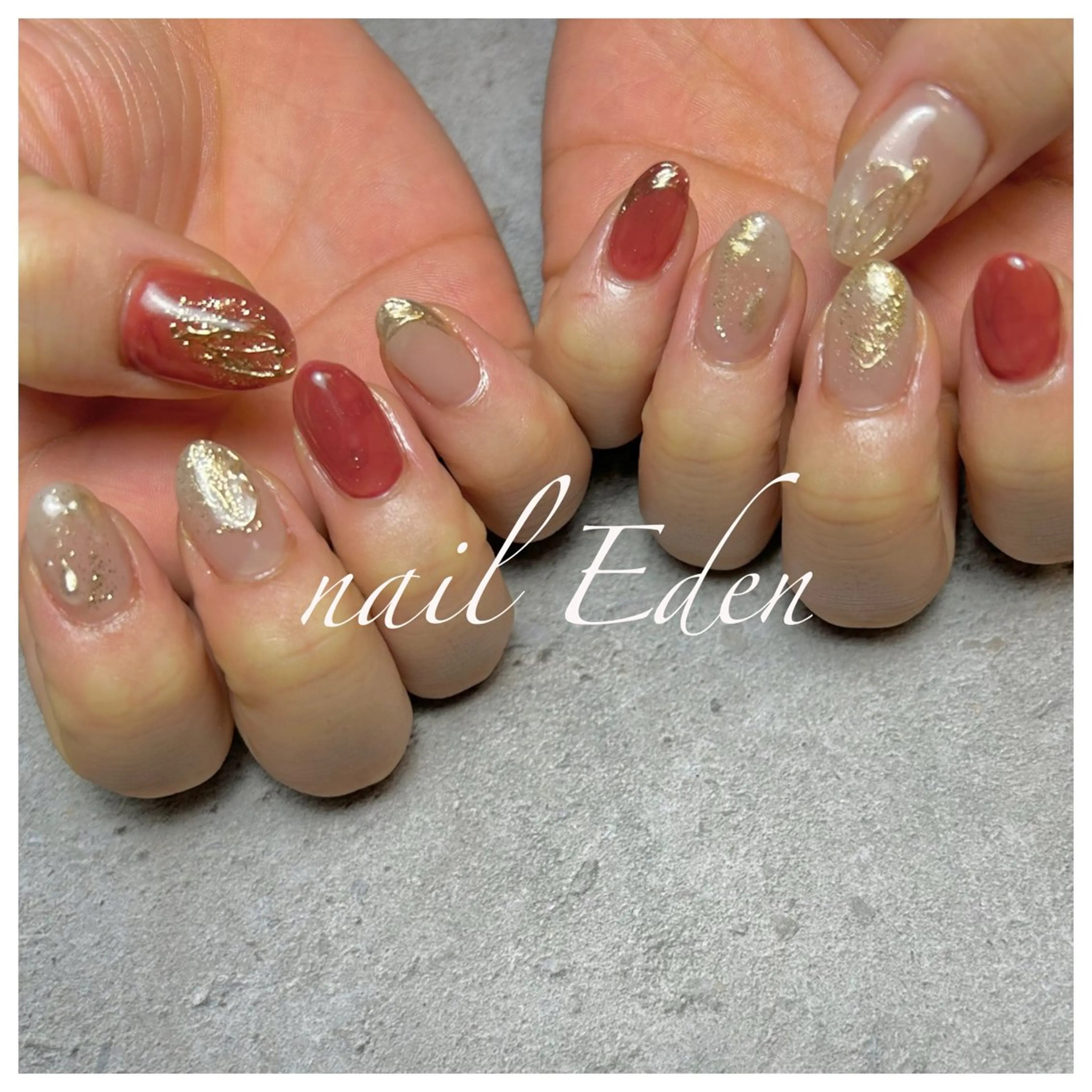 ネイル 持ち込み Eden　private nail saron所属・Eden ♾️のネイルデザイン