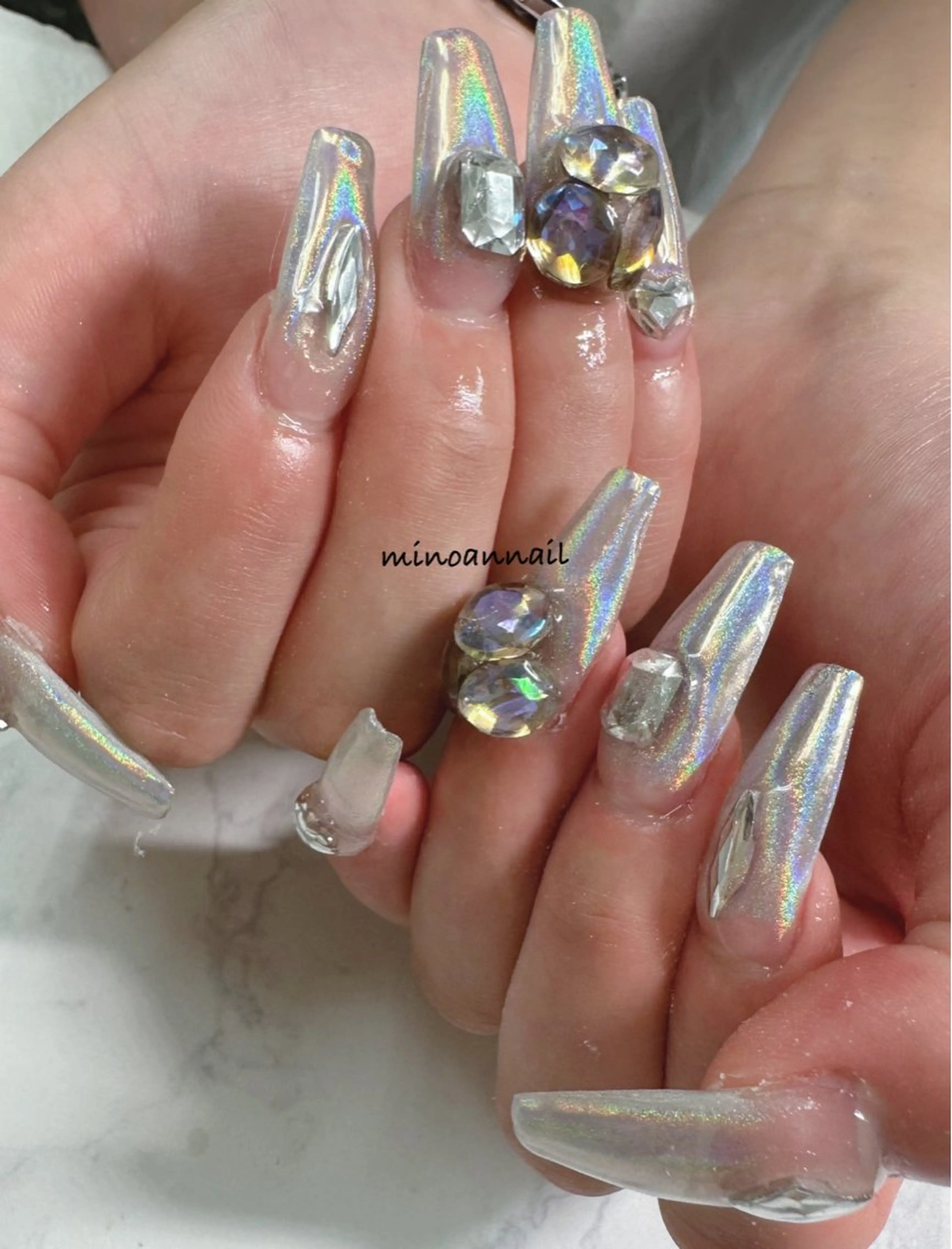 ネイル 美ノ庵ネイルサロン メトロポリタン前店のネイルデザイン