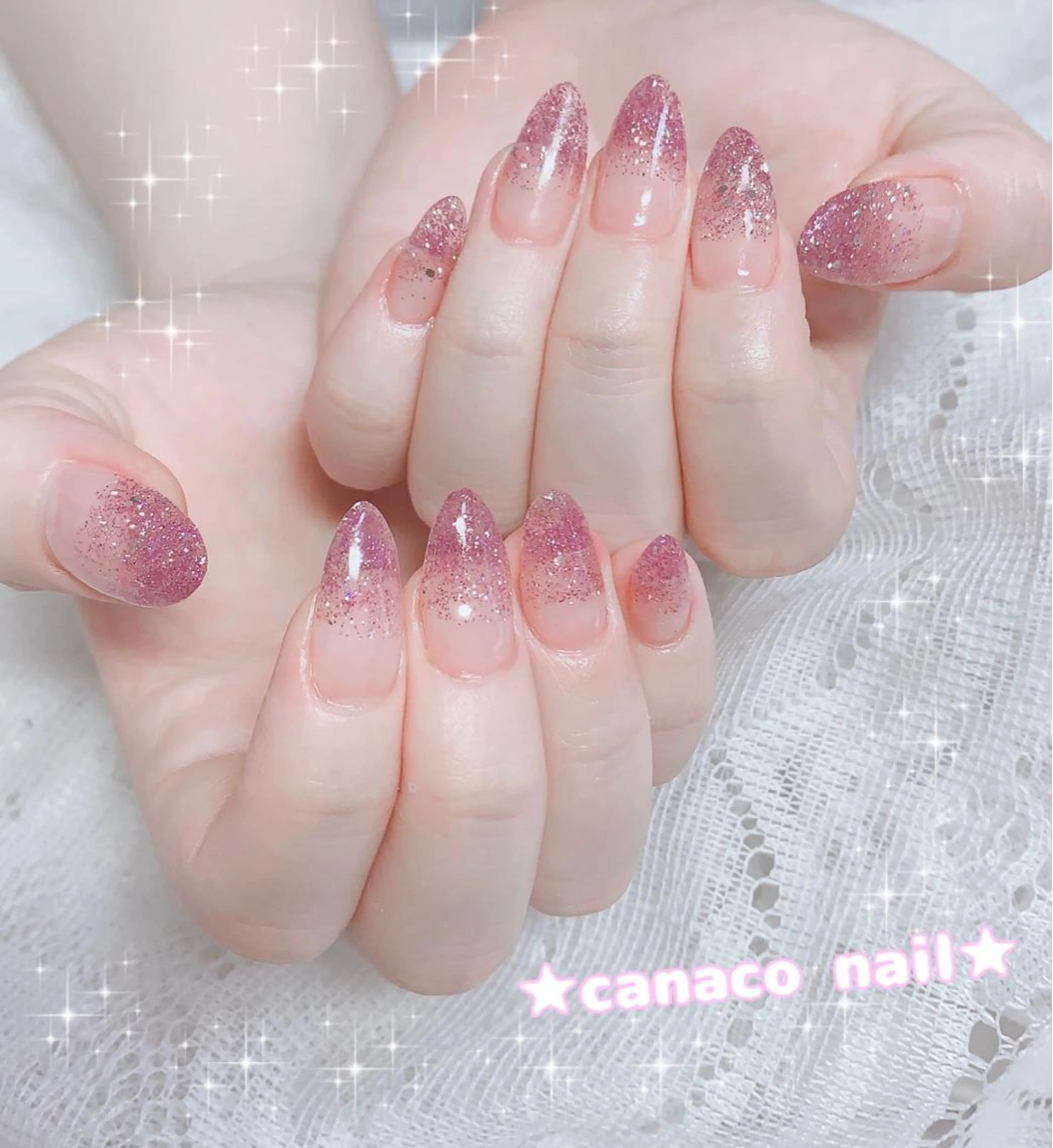ネイル 長さ出し スカルプネイル Felice所属・ベテランネイル cnc  nailのネイルデザイン