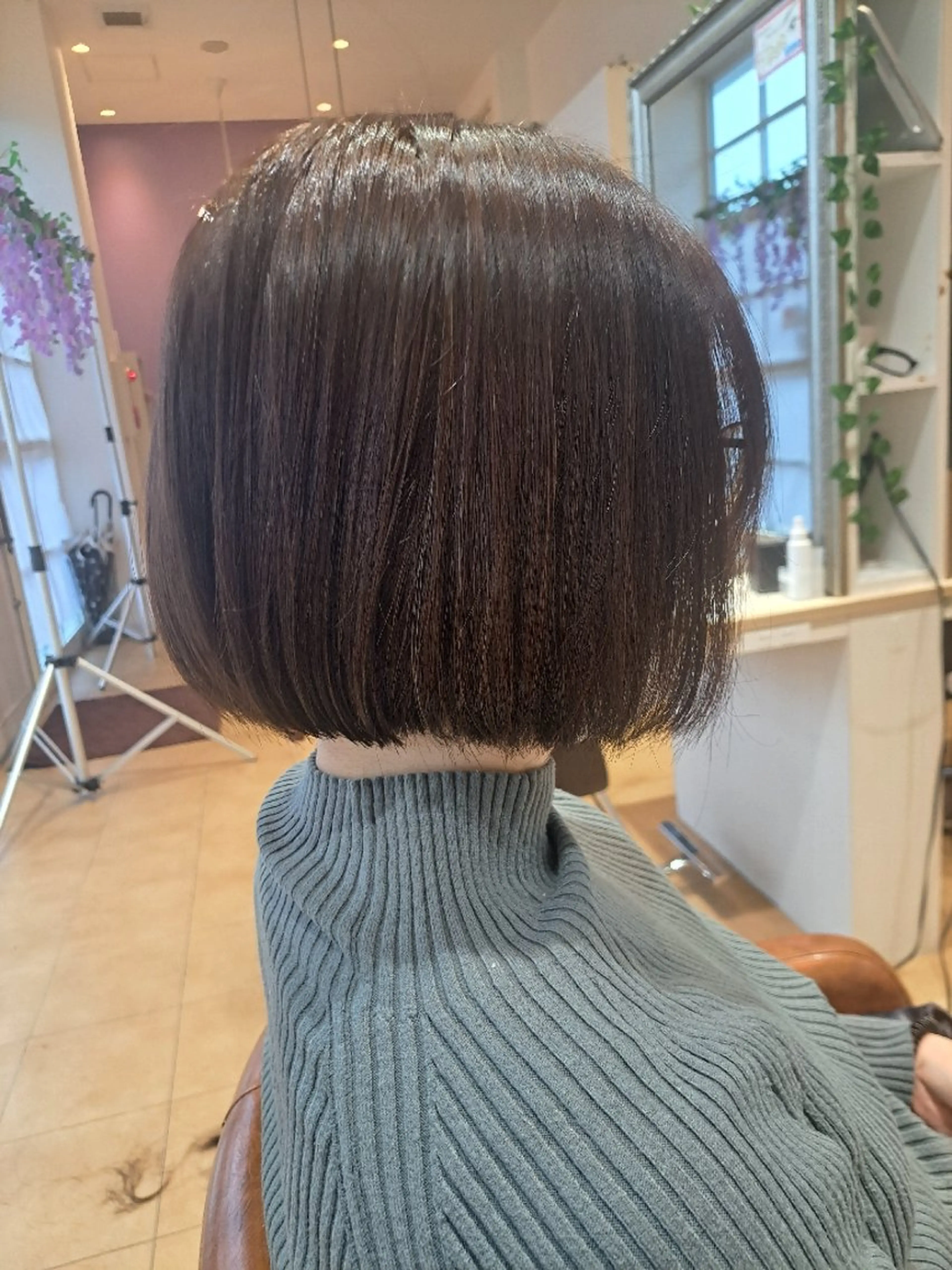 ショート カラー アッシュ カット ヘアカラー トリートメント 本多 いぶきのヘアスタイル