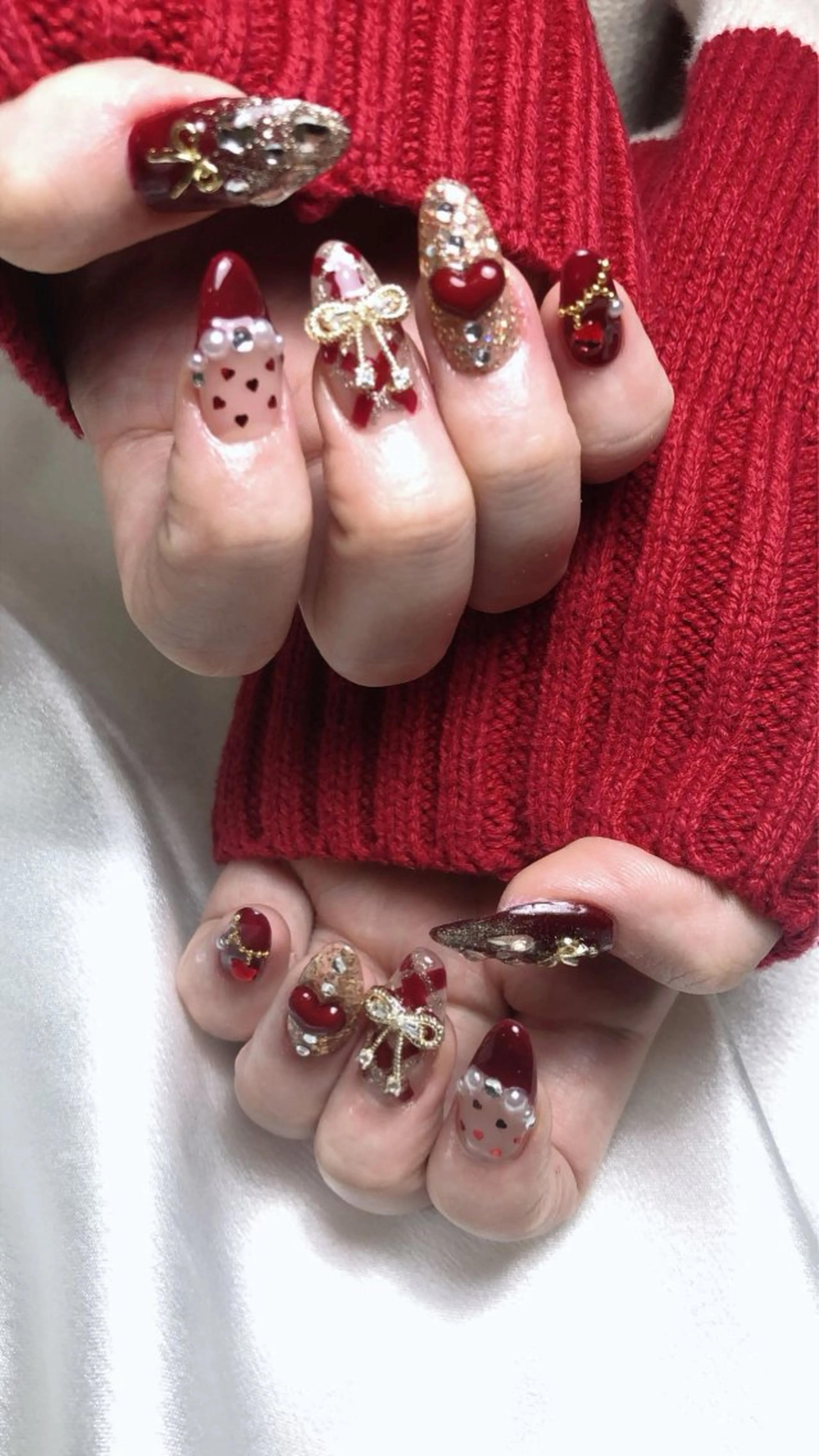 ネイル ハンドネイル ルラワンネイル エンのネイルデザイン