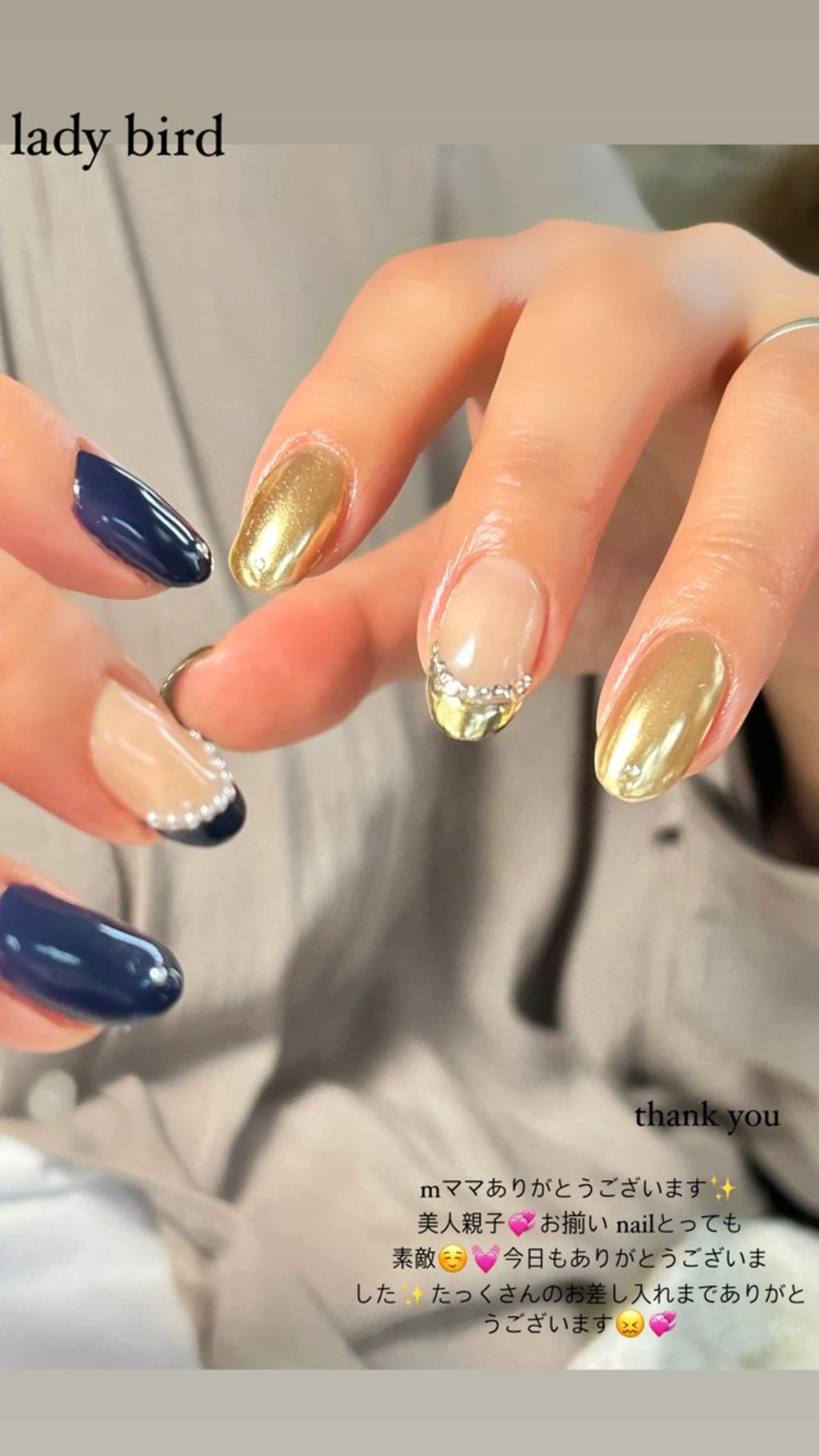 ネイル lady bird yoshieのネイルデザイン