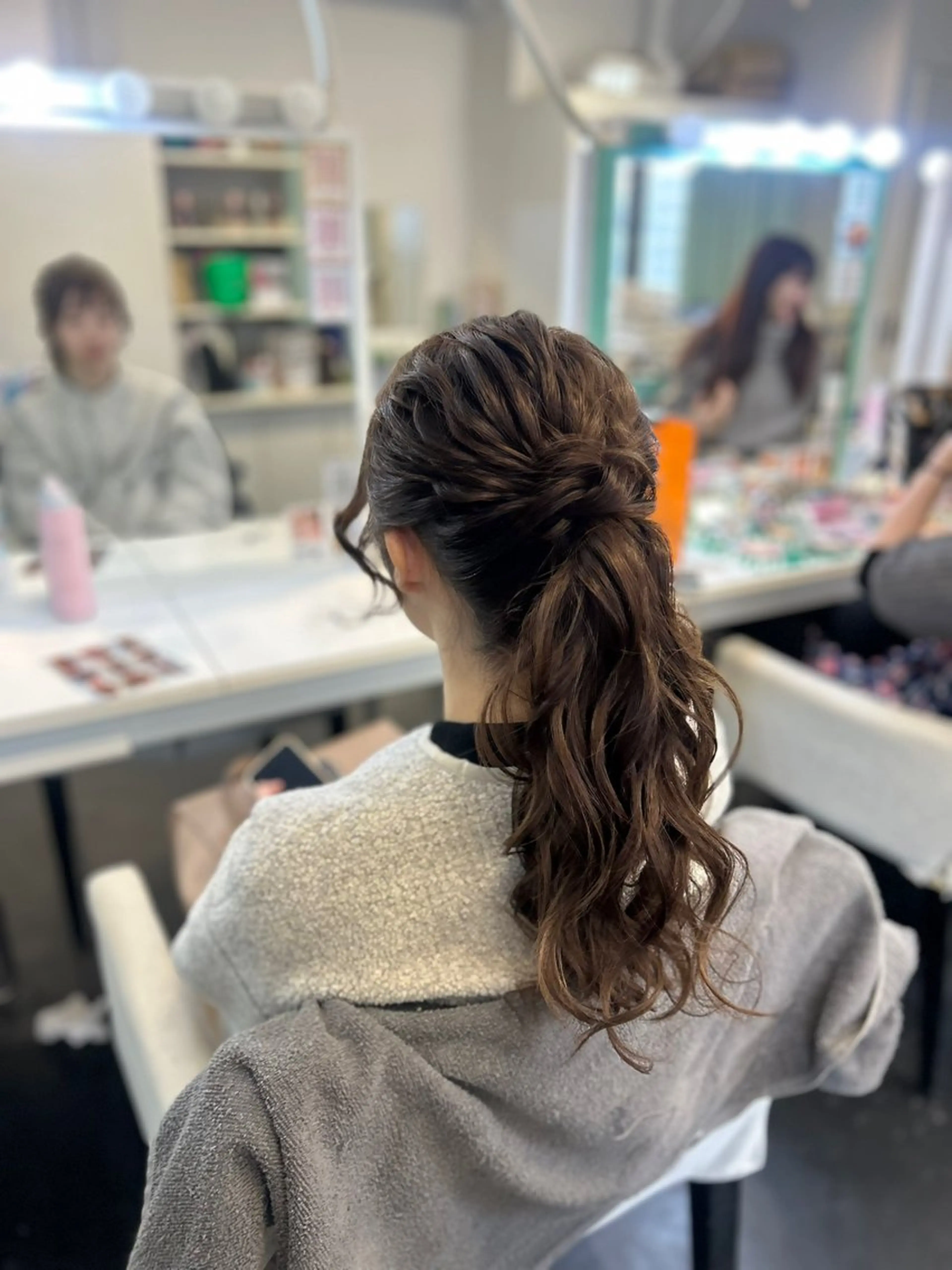 ポニーテール限定の写真