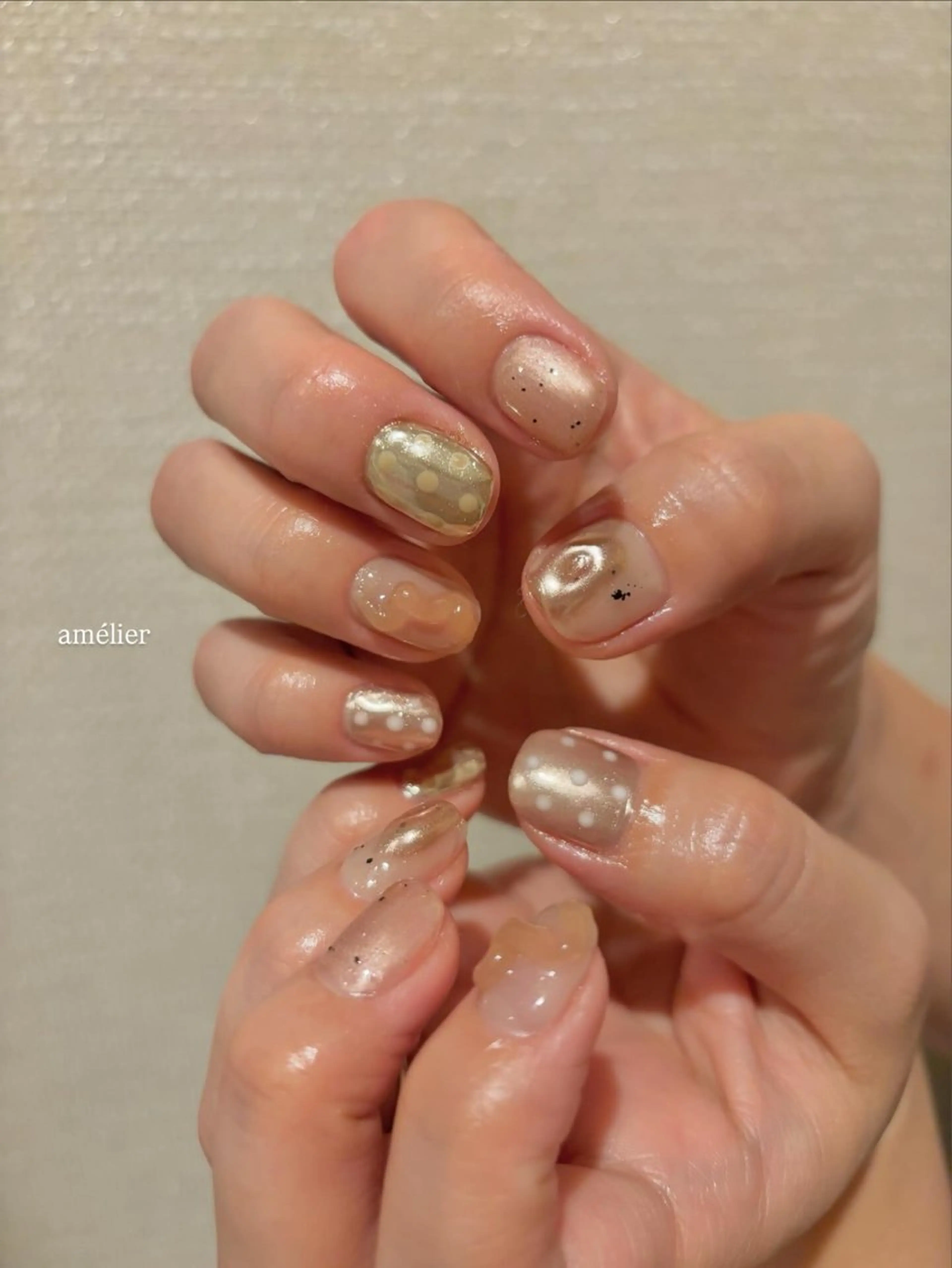 ネイル ハンドネイル amélier ꕁアメリエꕁのネイルデザイン