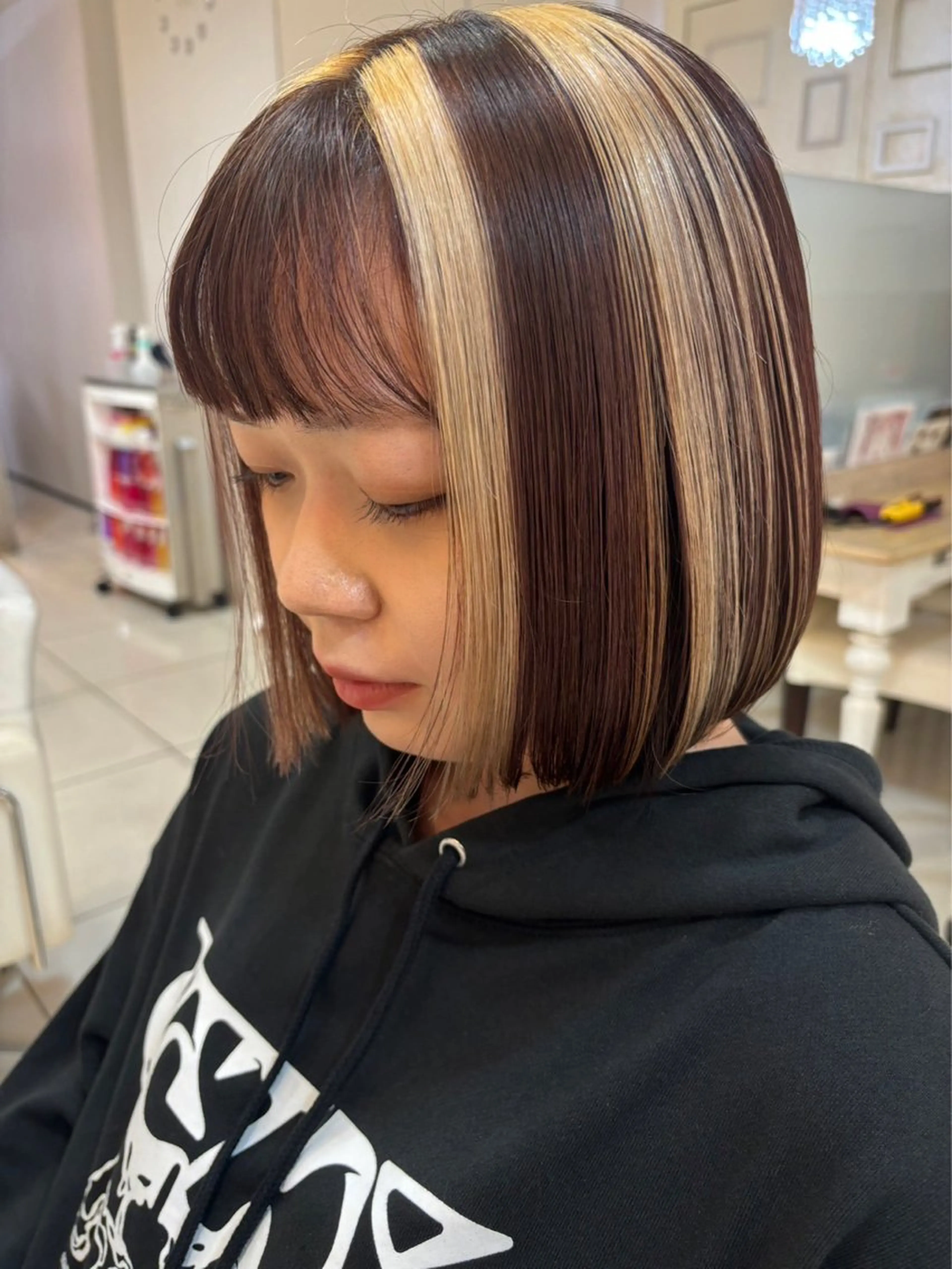 ショート オオタ ユイナ🌈のヘアスタイル