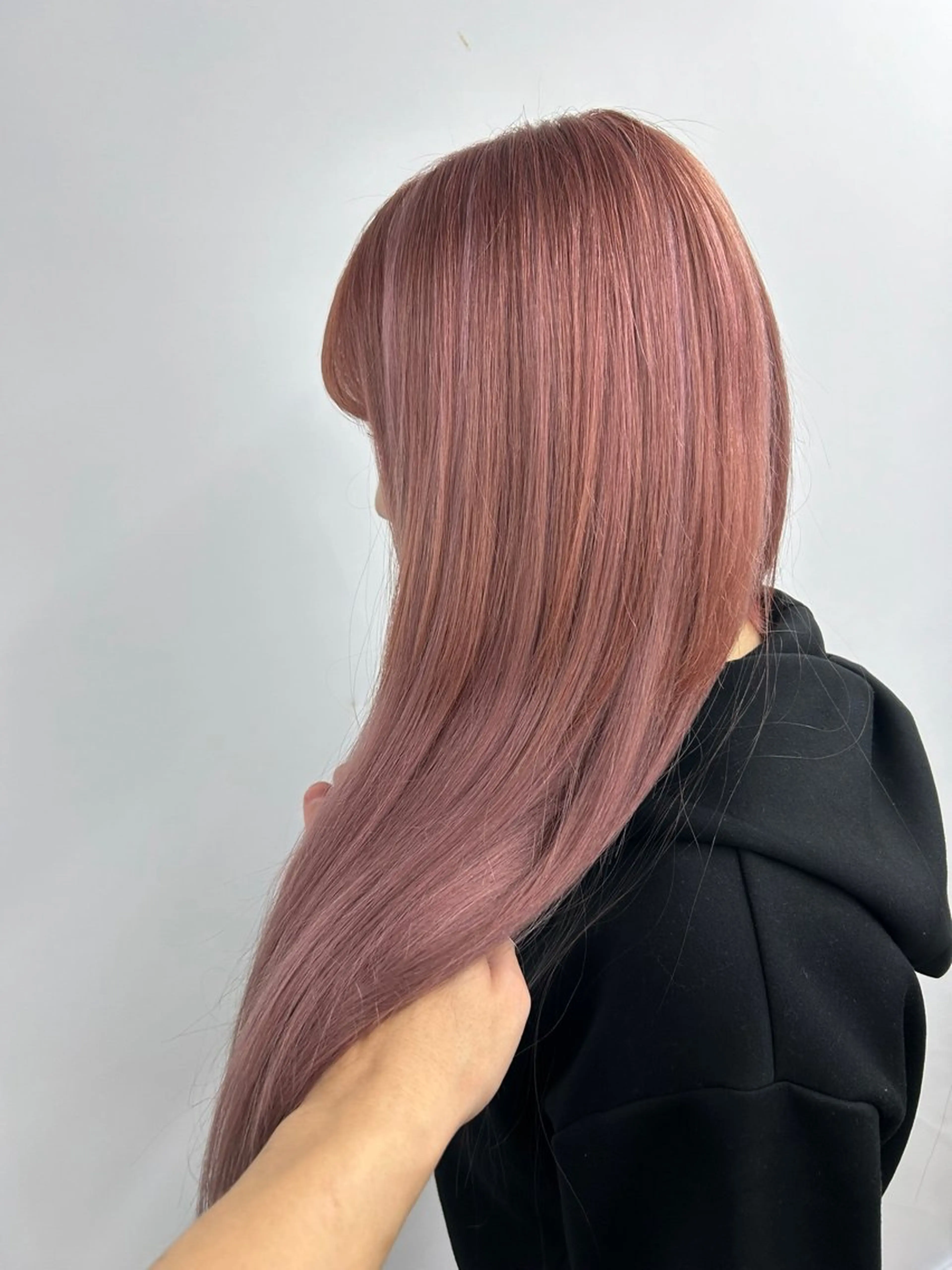 ロング カラー シールエクステ バレイヤージュ ブリーチ ダブルカラー ハイライトカラー カット ヘアカラー トリートメント エクステ ヘアセット alpha. カラーエクステ下妻のヘアスタイル