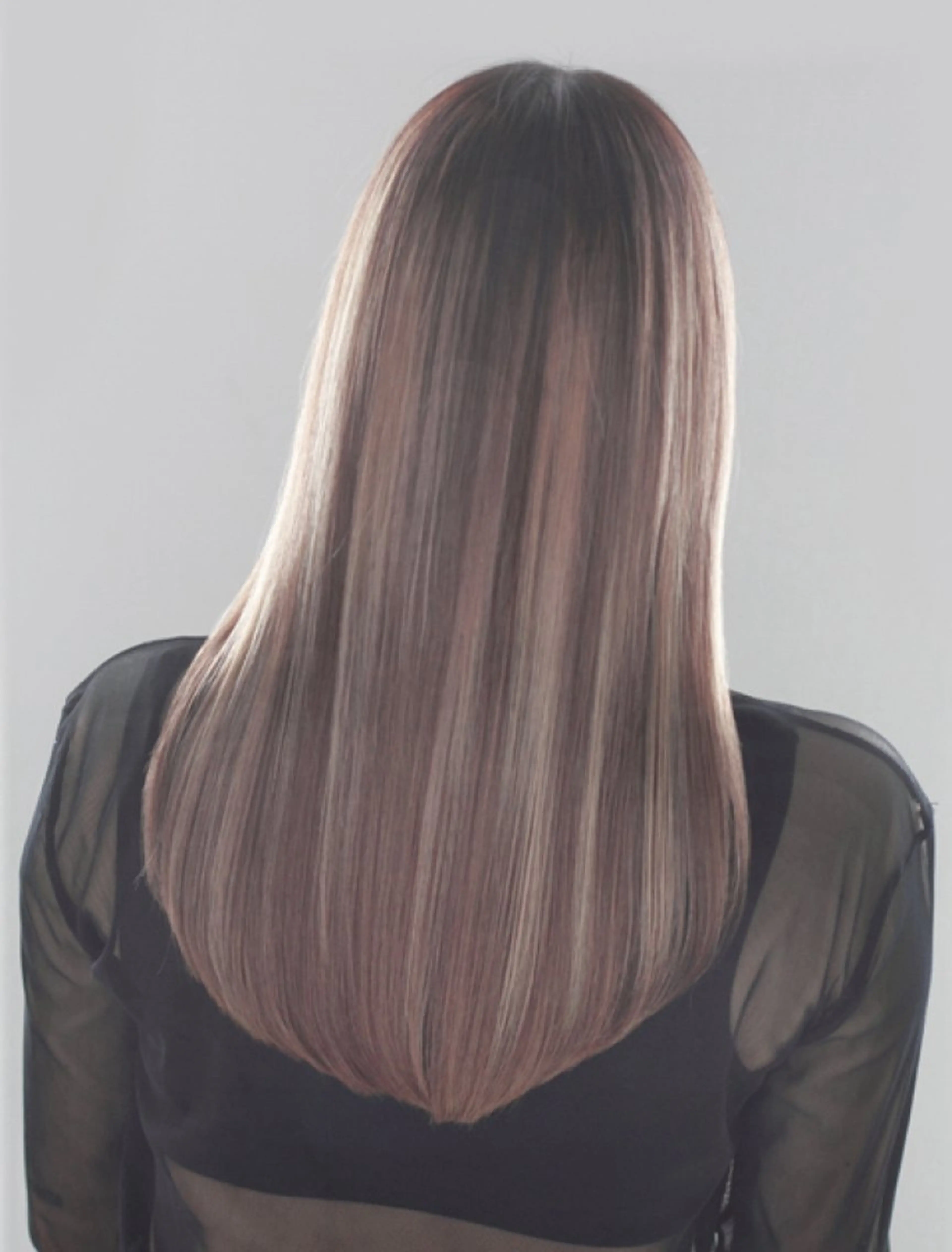 カラー 縮毛矯正×髪質改善 カラー×クロスパーマのヘアスタイル