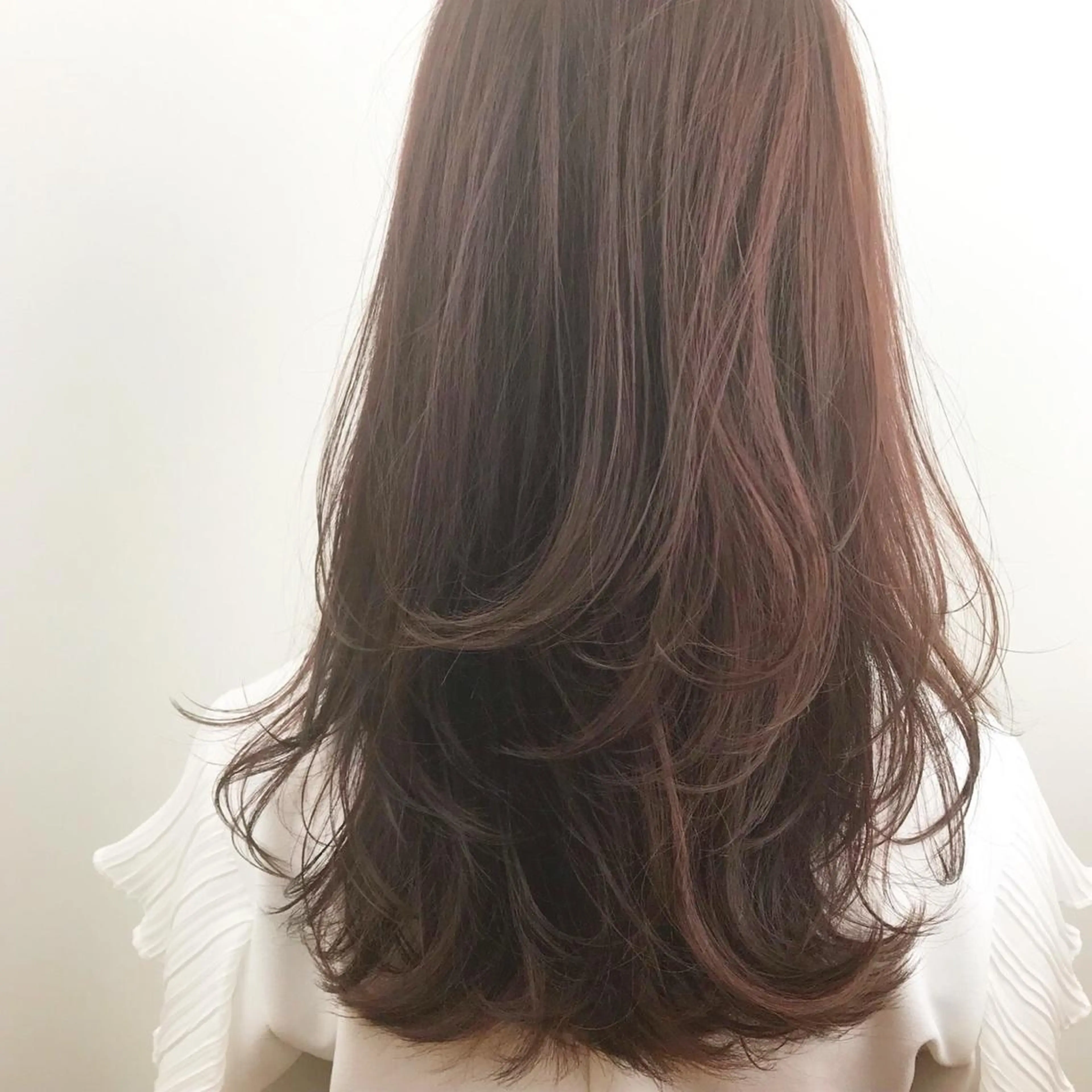 ロング カラー カット ヘアカラー トリートメント 酸性ストレート/ブリ ーチなし/中村 匠のヘアスタイル