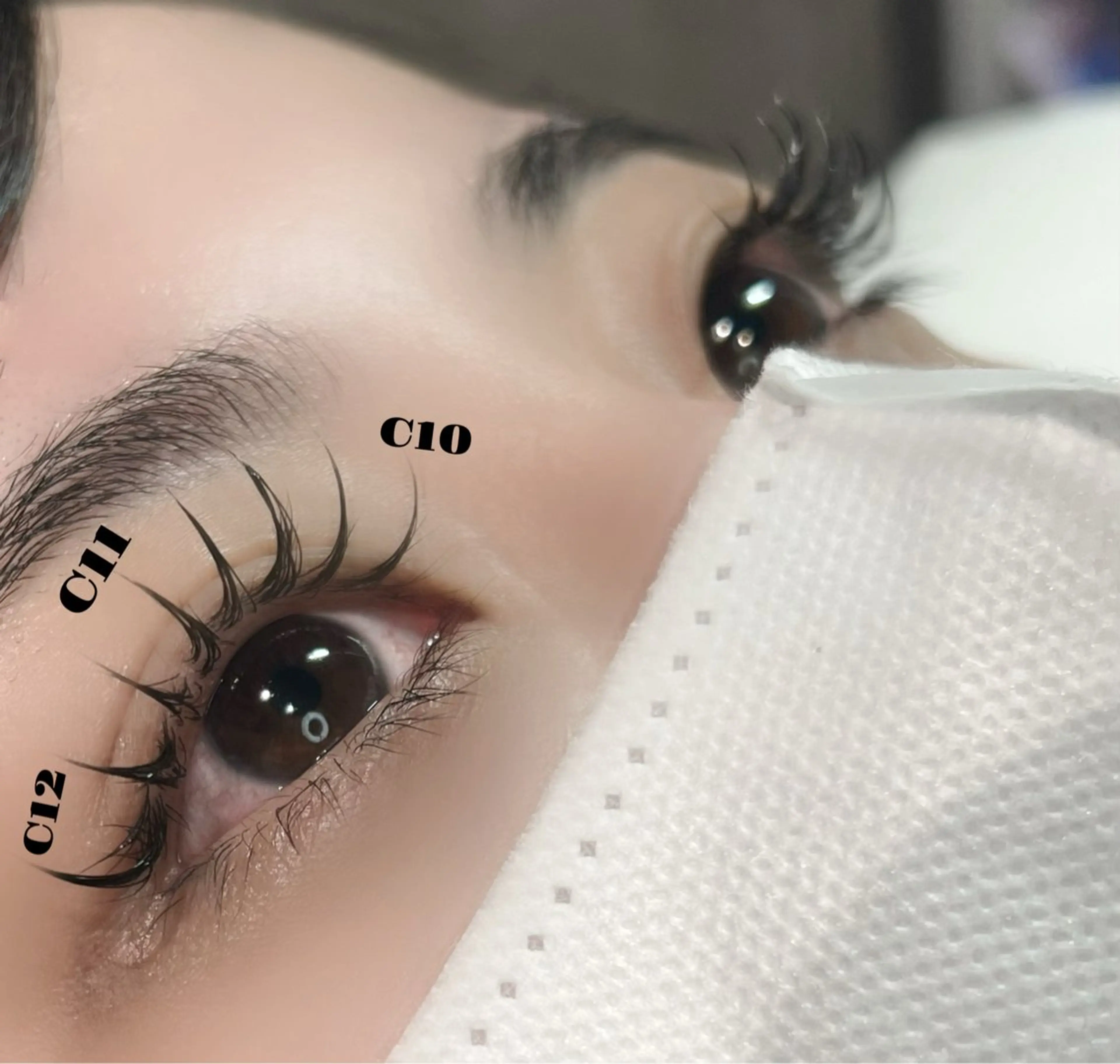 マツエク・マツパ mayuko マツパ&マツエクʚଓのマツエク・マツパデザイン