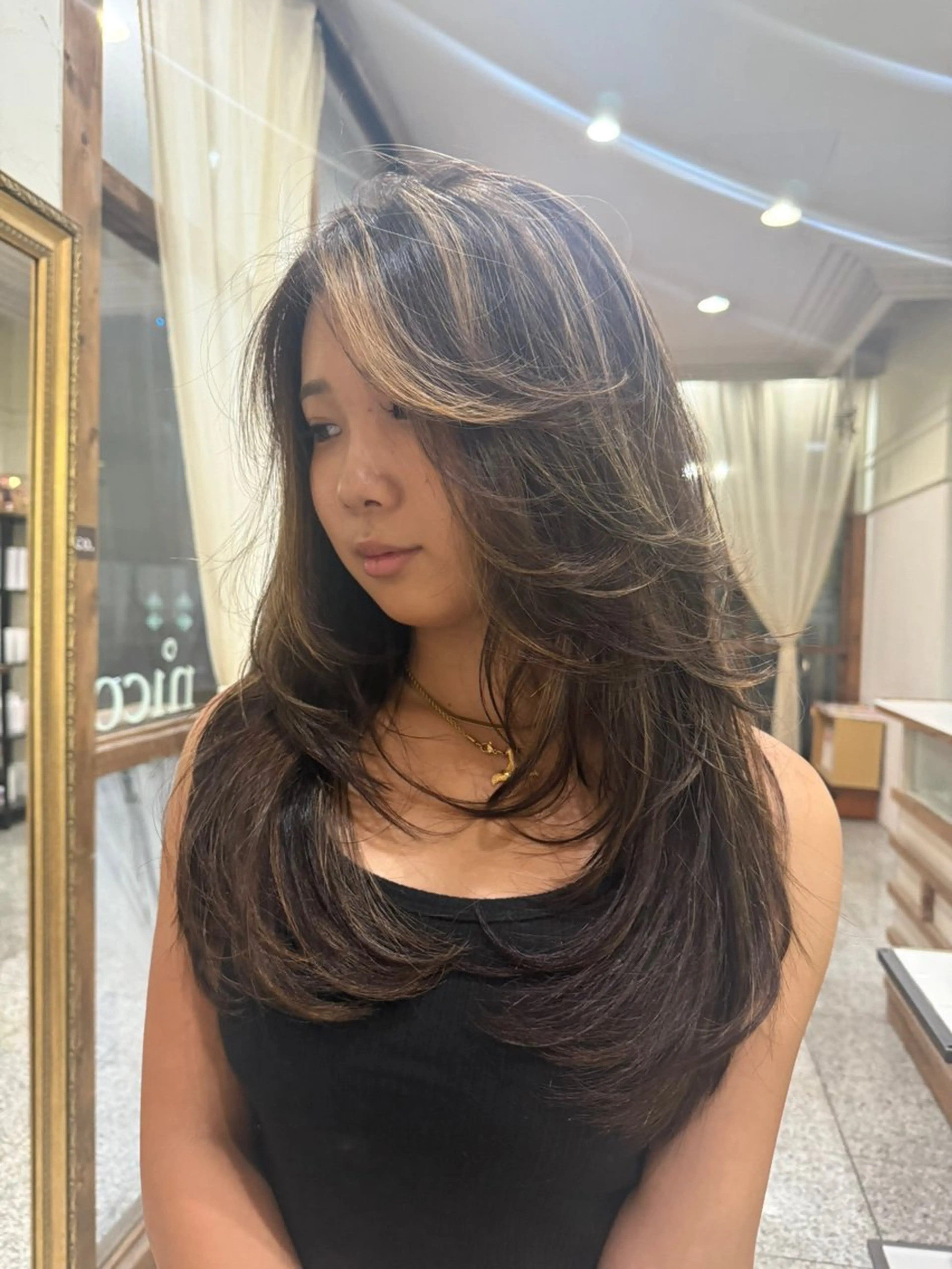 ロング nico. 心斎橋 akariのヘアスタイル