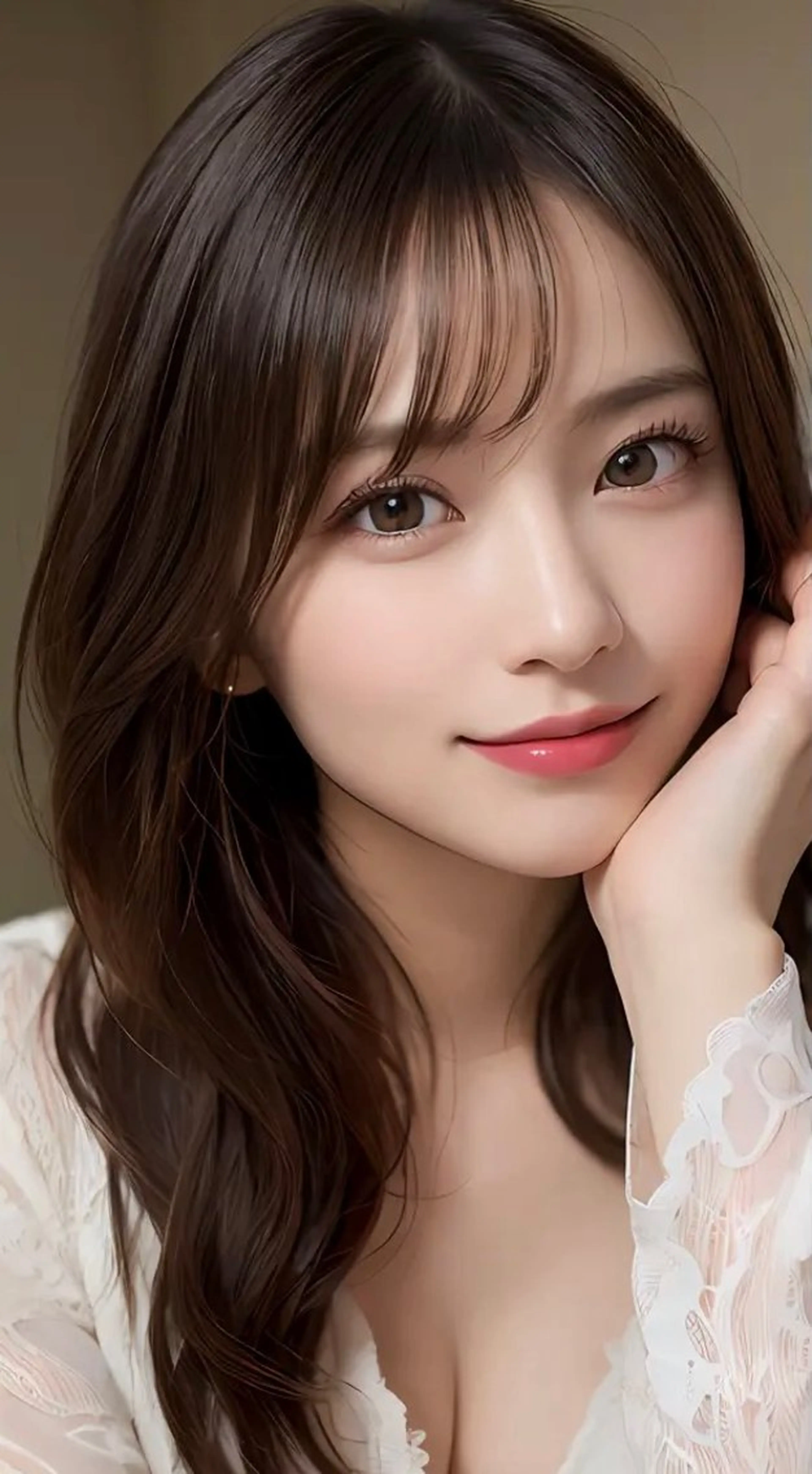 セミロング モテ髪🤍こなれヘア 藤山裕大のヘアスタイル