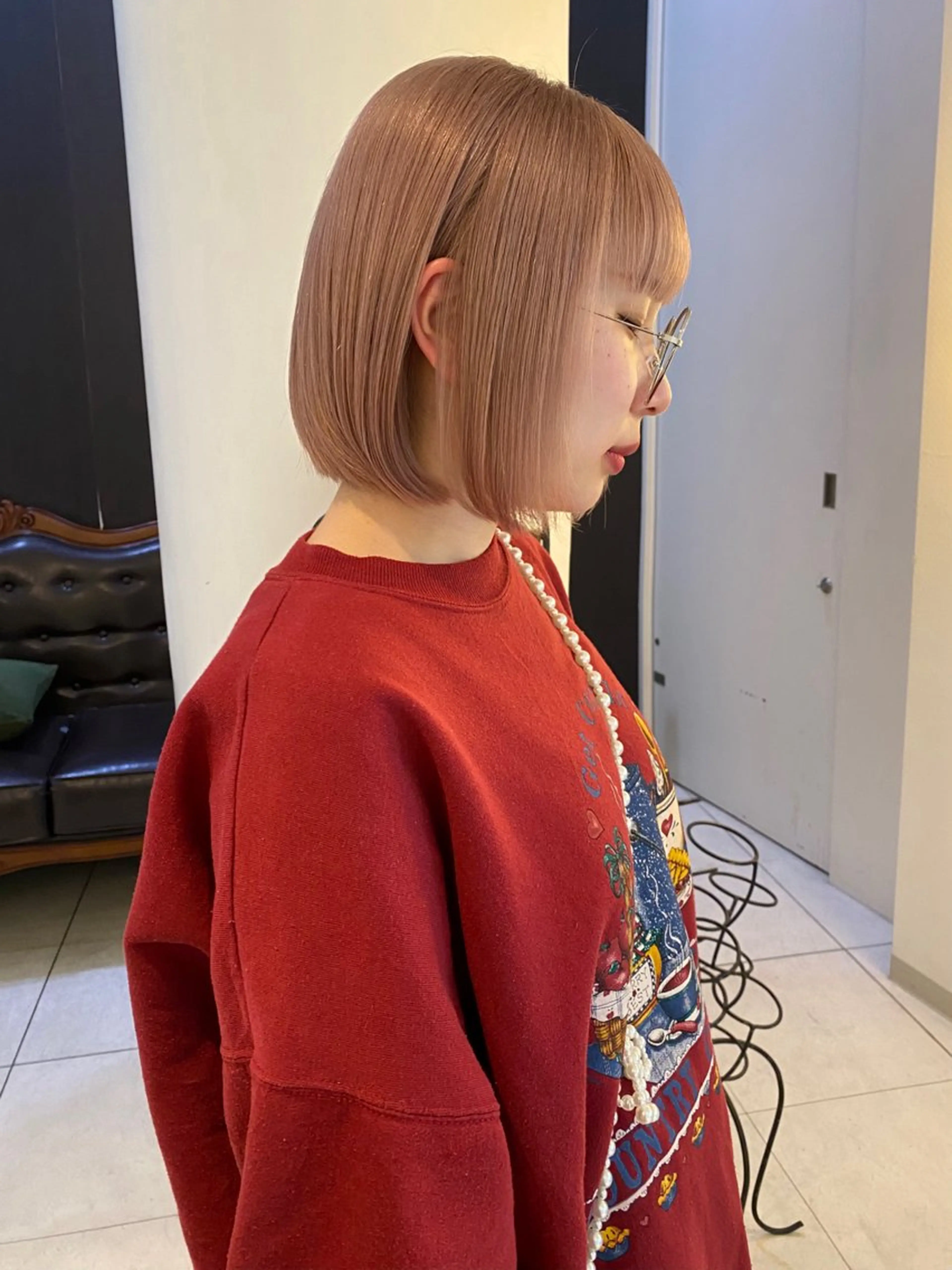 ショート カラー カット ヘアカラー トリートメント mai / linoah˚✧のヘアスタイル