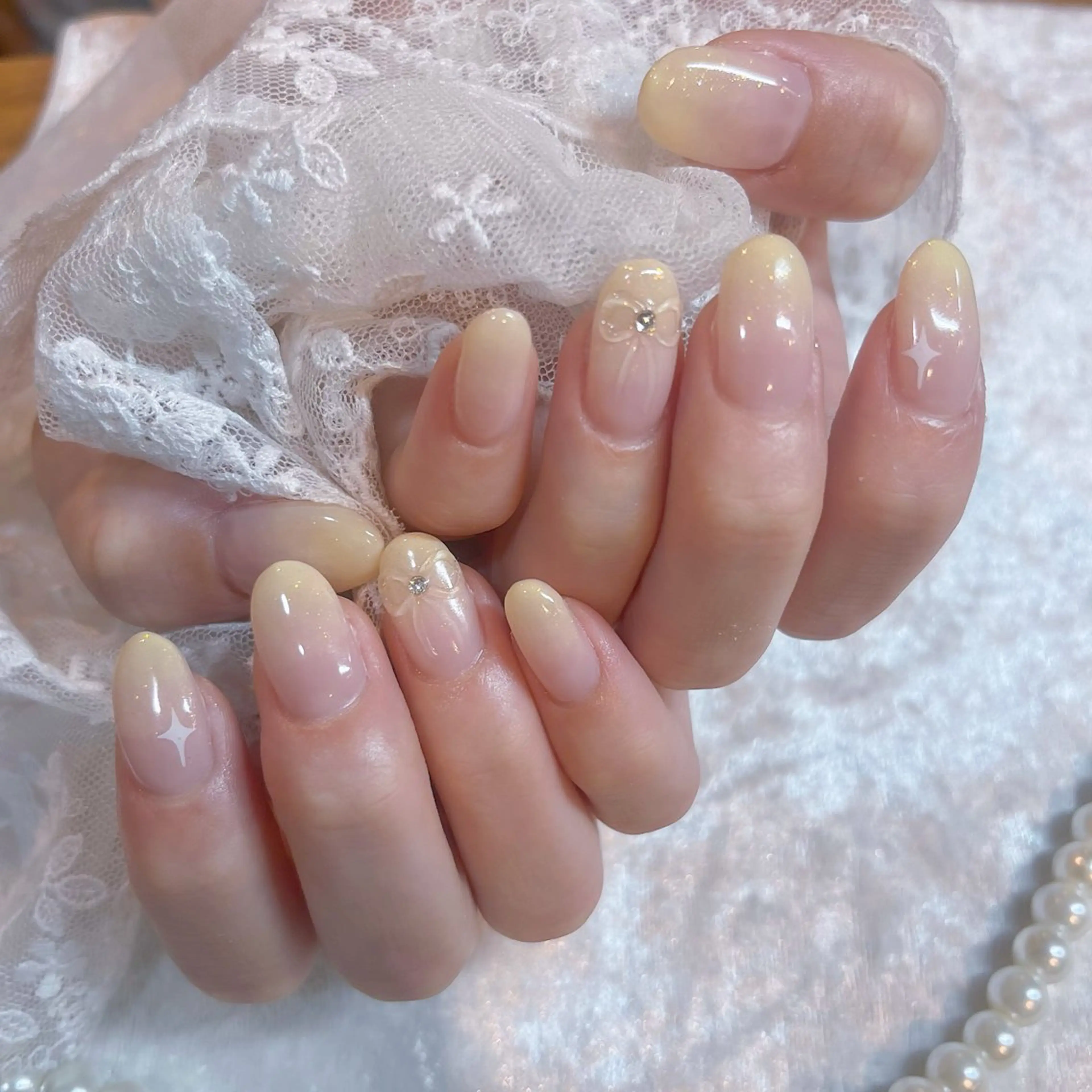 ネイル ハンドネイル Maya 🧊🫧‪のネイルデザイン