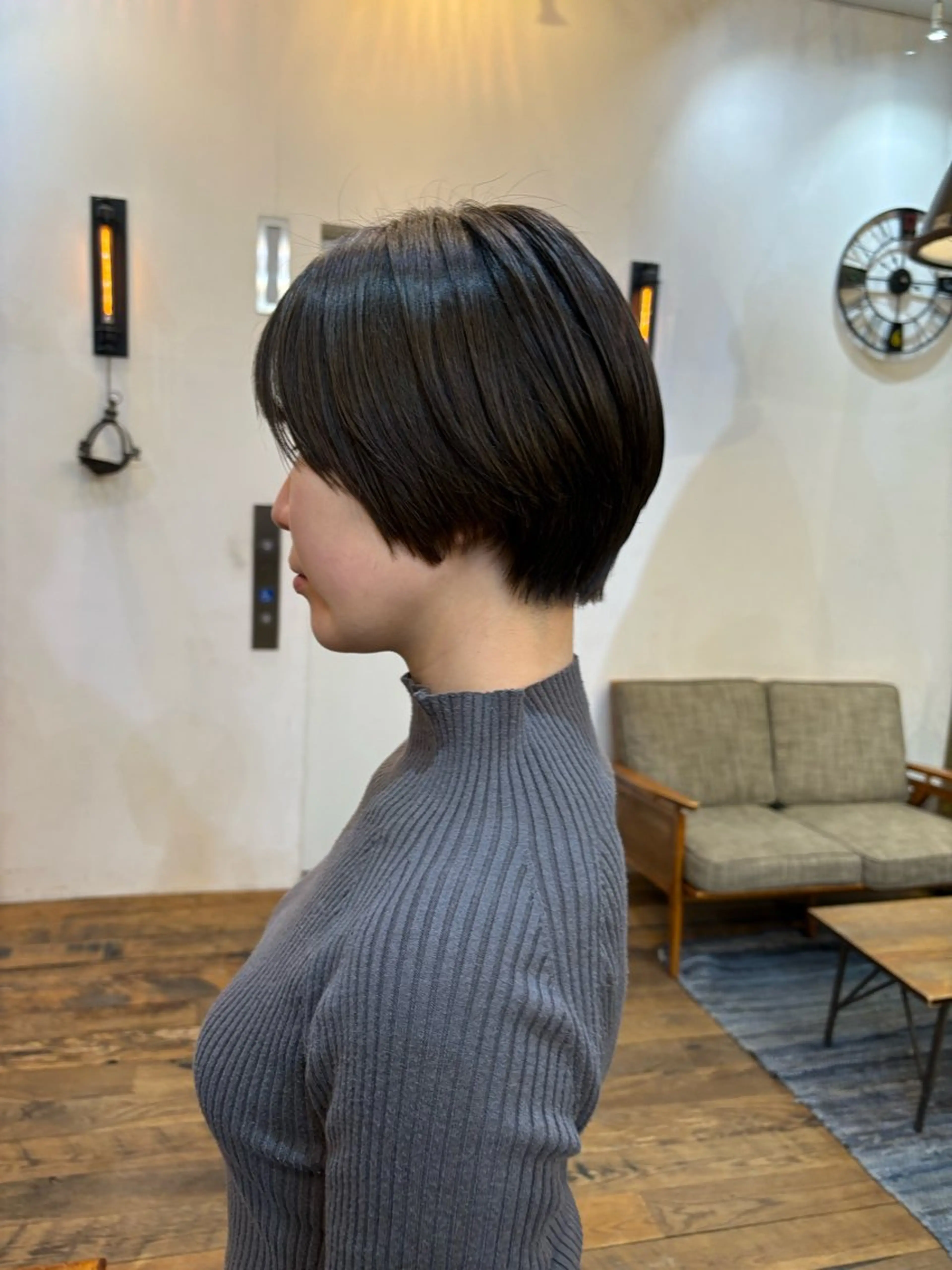 ショート ショートヘア 似合わせカット‪// 鶴我万唯華のヘアスタイル