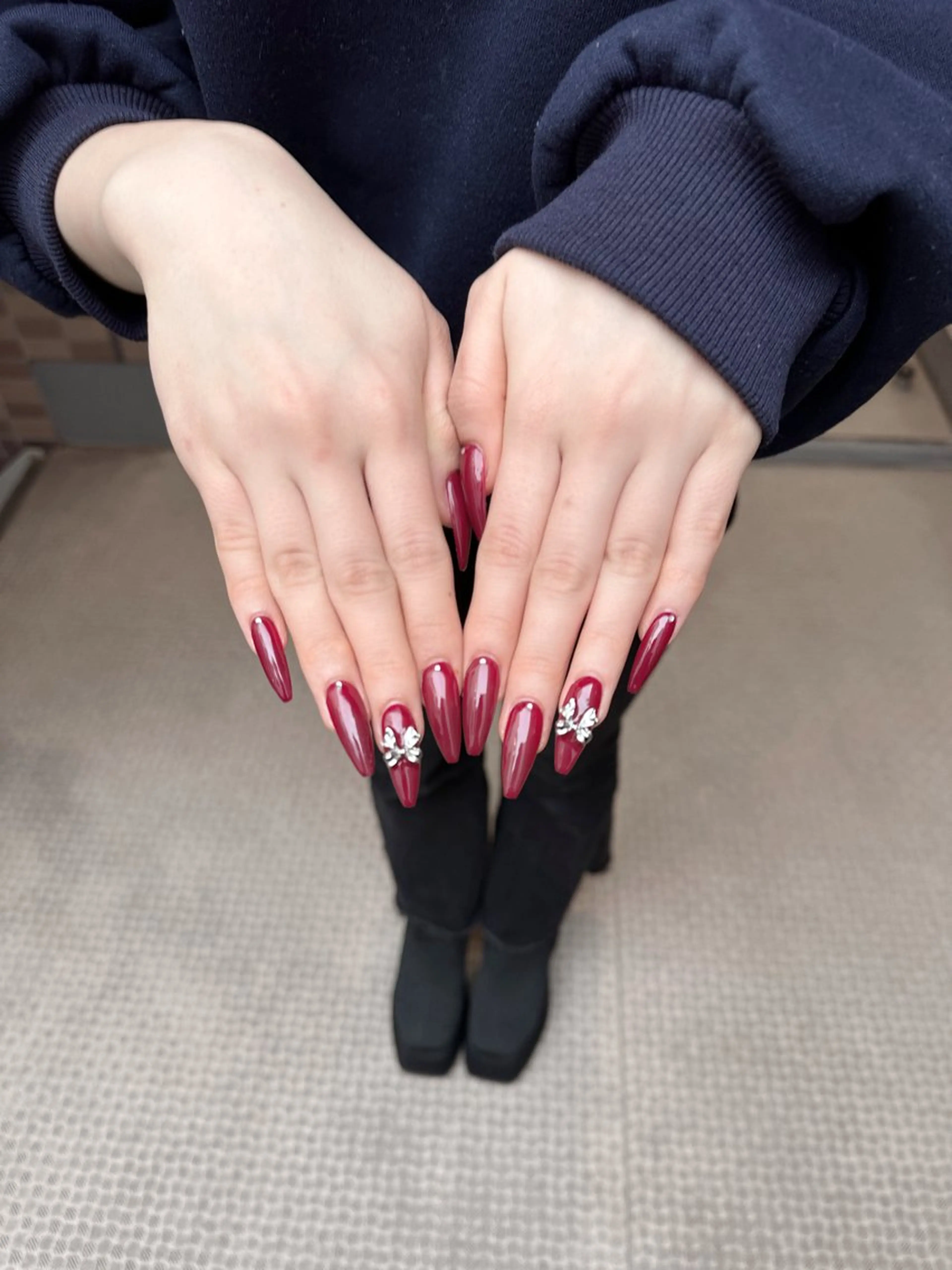 ネイル ワンカラーネイル ハンドネイル ♡ AOIのネイルデザイン